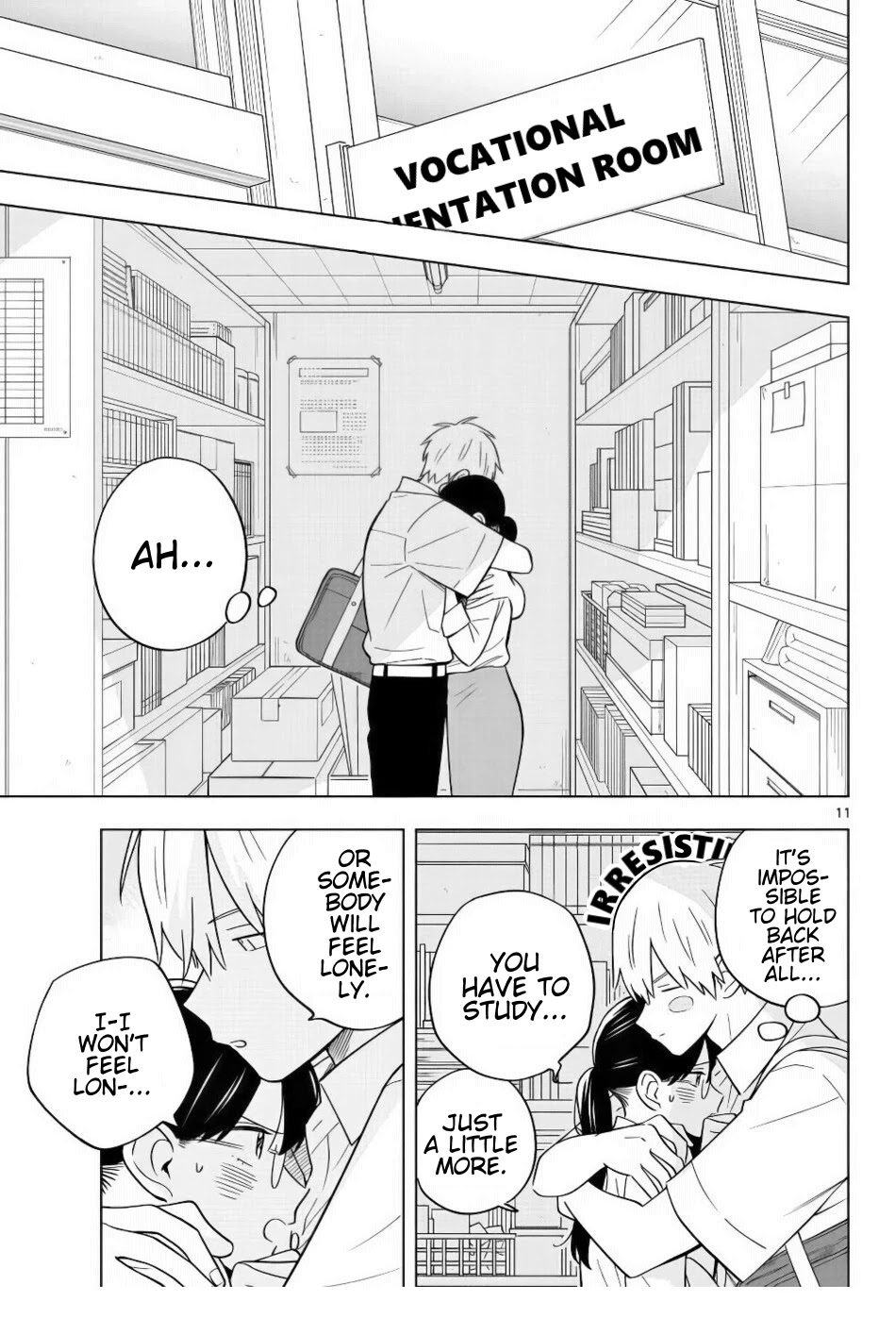 The Teacher Can Not Tell Me Love chapter 39 page 12