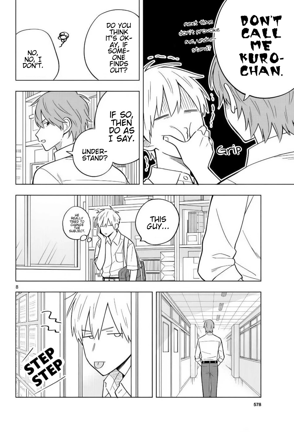 The Teacher Can Not Tell Me Love chapter 39 page 9