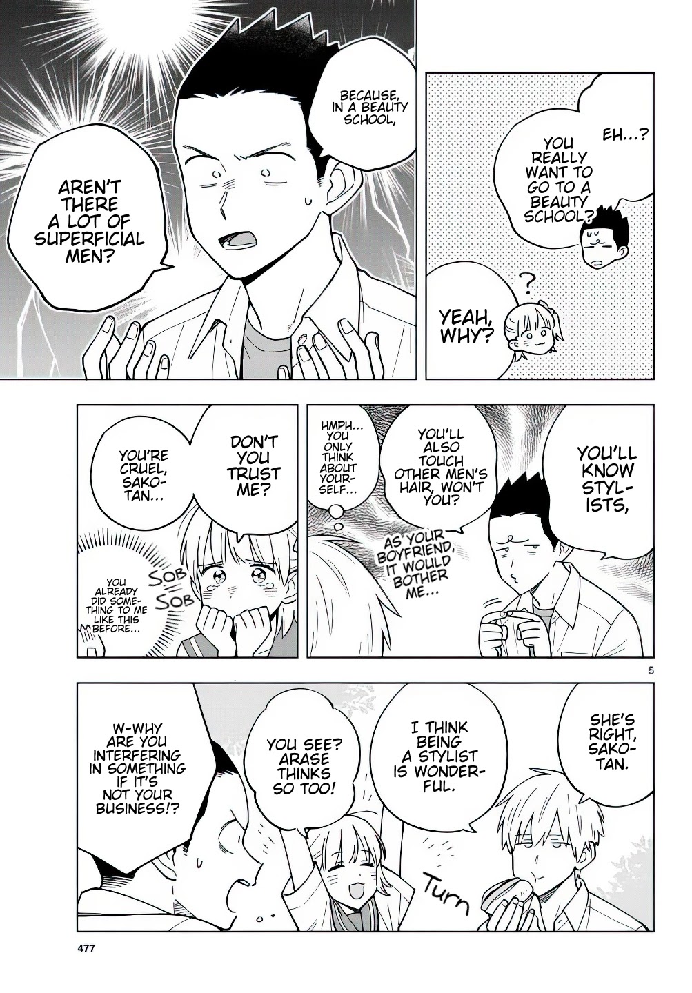 The Teacher Can Not Tell Me Love chapter 40 page 6