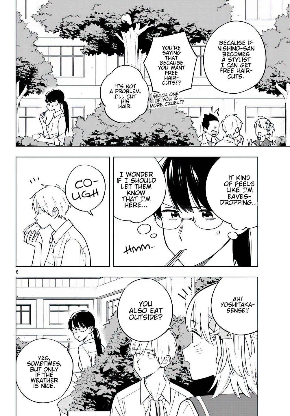 The Teacher Can Not Tell Me Love chapter 40 page 7