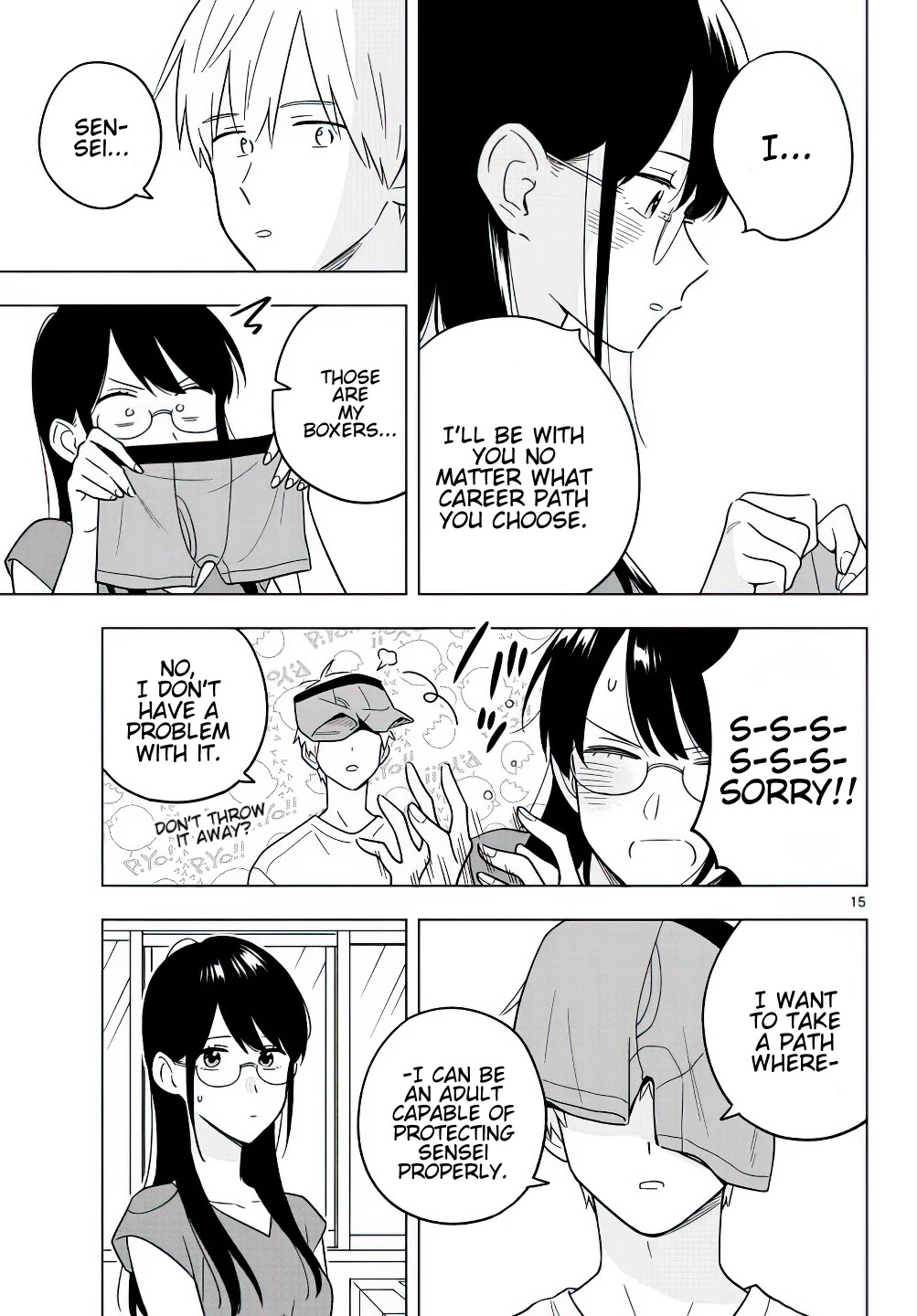 The Teacher Can Not Tell Me Love chapter 41 page 16