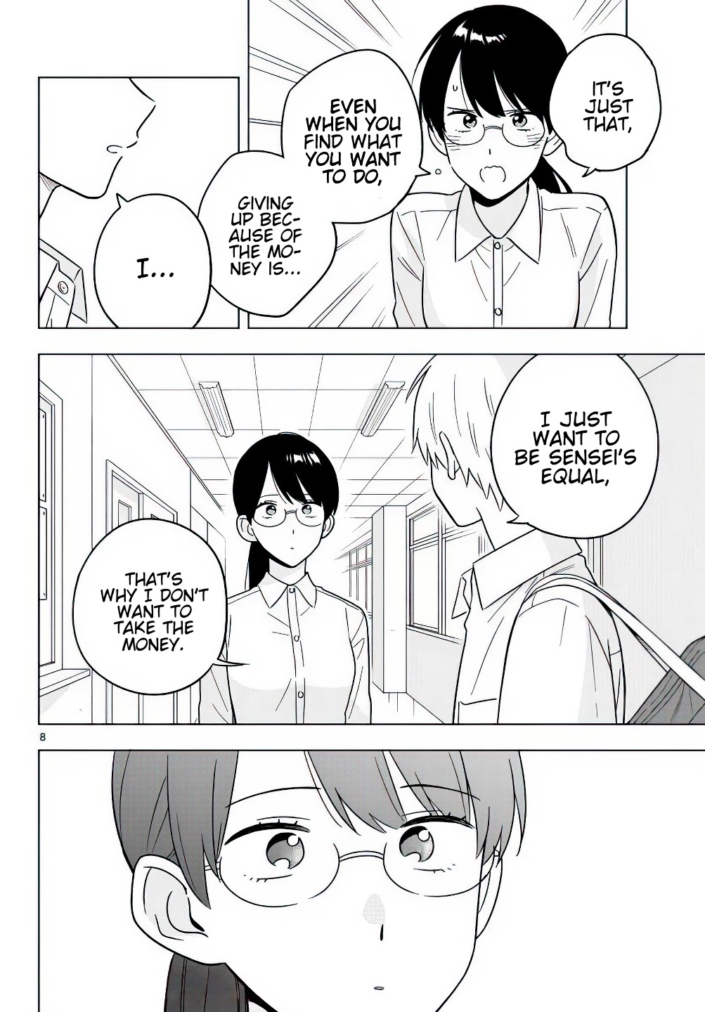 The Teacher Can Not Tell Me Love chapter 42 page 9