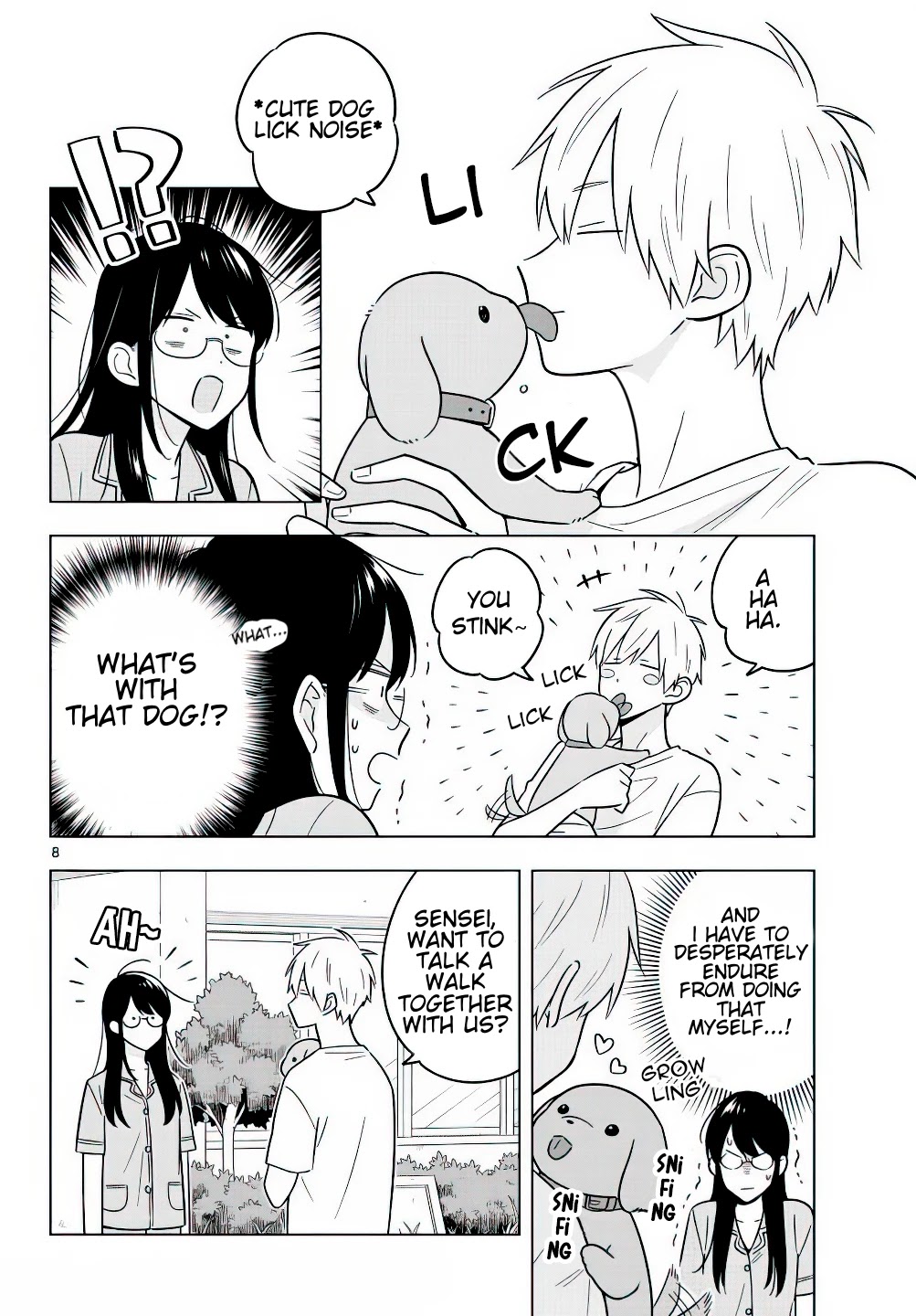 The Teacher Can Not Tell Me Love chapter 43 page 9