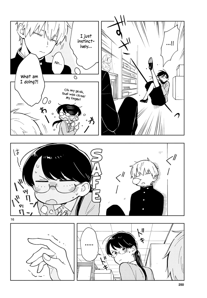 The Teacher Can Not Tell Me Love chapter 8 page 16