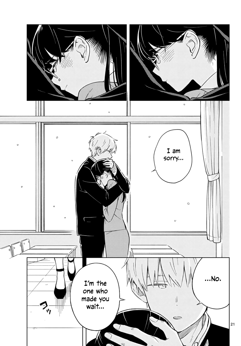 The Teacher Can Not Tell Me Love chapter 9 page 22