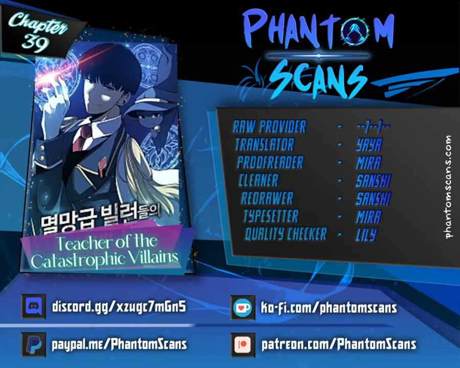 The Teacher of Perishable Villains chapter 39 page 1