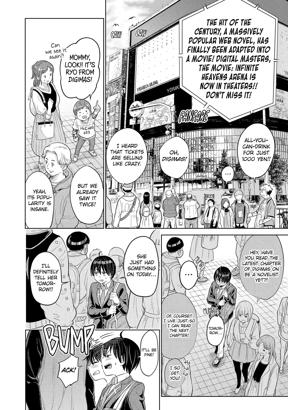 The Teen Web Novelist is a Girl Magnet: Now My Crush Feels Bad for Rejecting Me! chapter 1 page 12