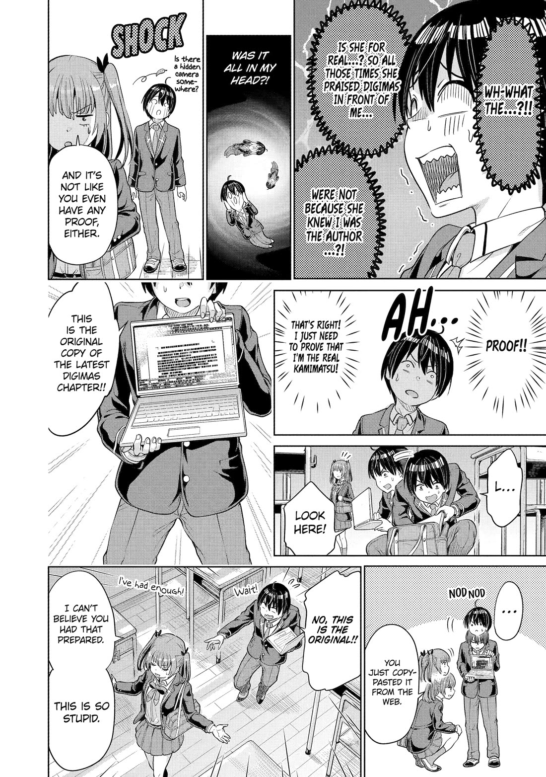 The Teen Web Novelist is a Girl Magnet: Now My Crush Feels Bad for Rejecting Me! chapter 1 page 23