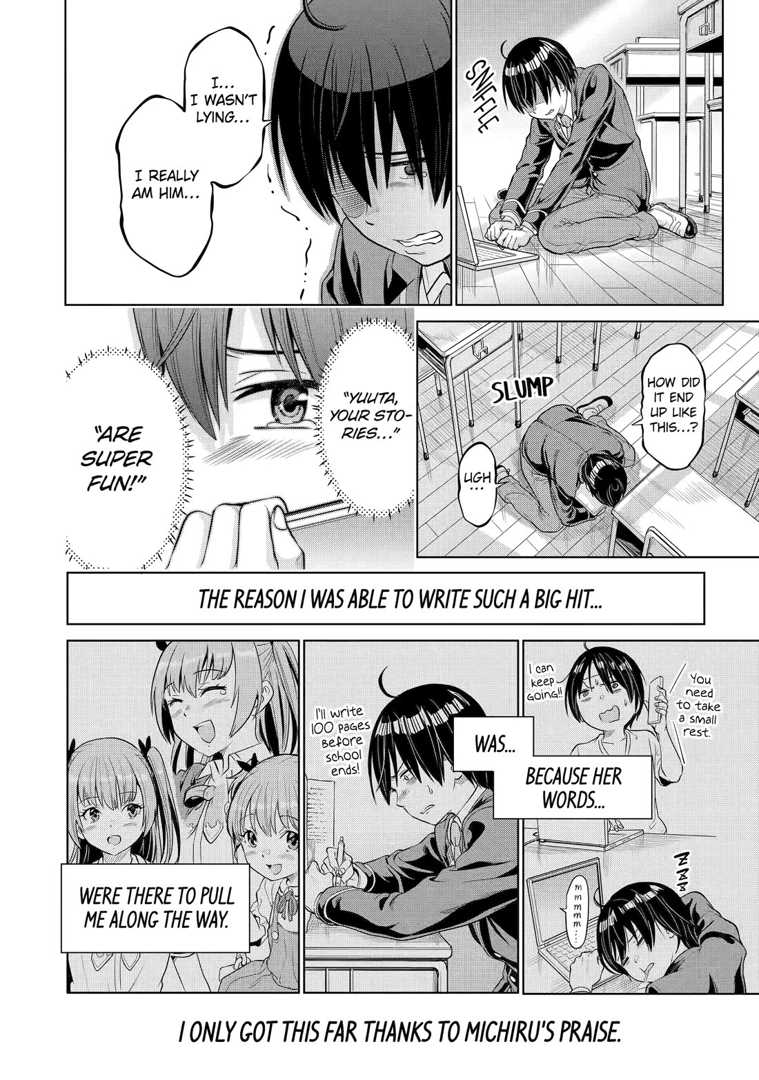 The Teen Web Novelist is a Girl Magnet: Now My Crush Feels Bad for Rejecting Me! chapter 1 page 27