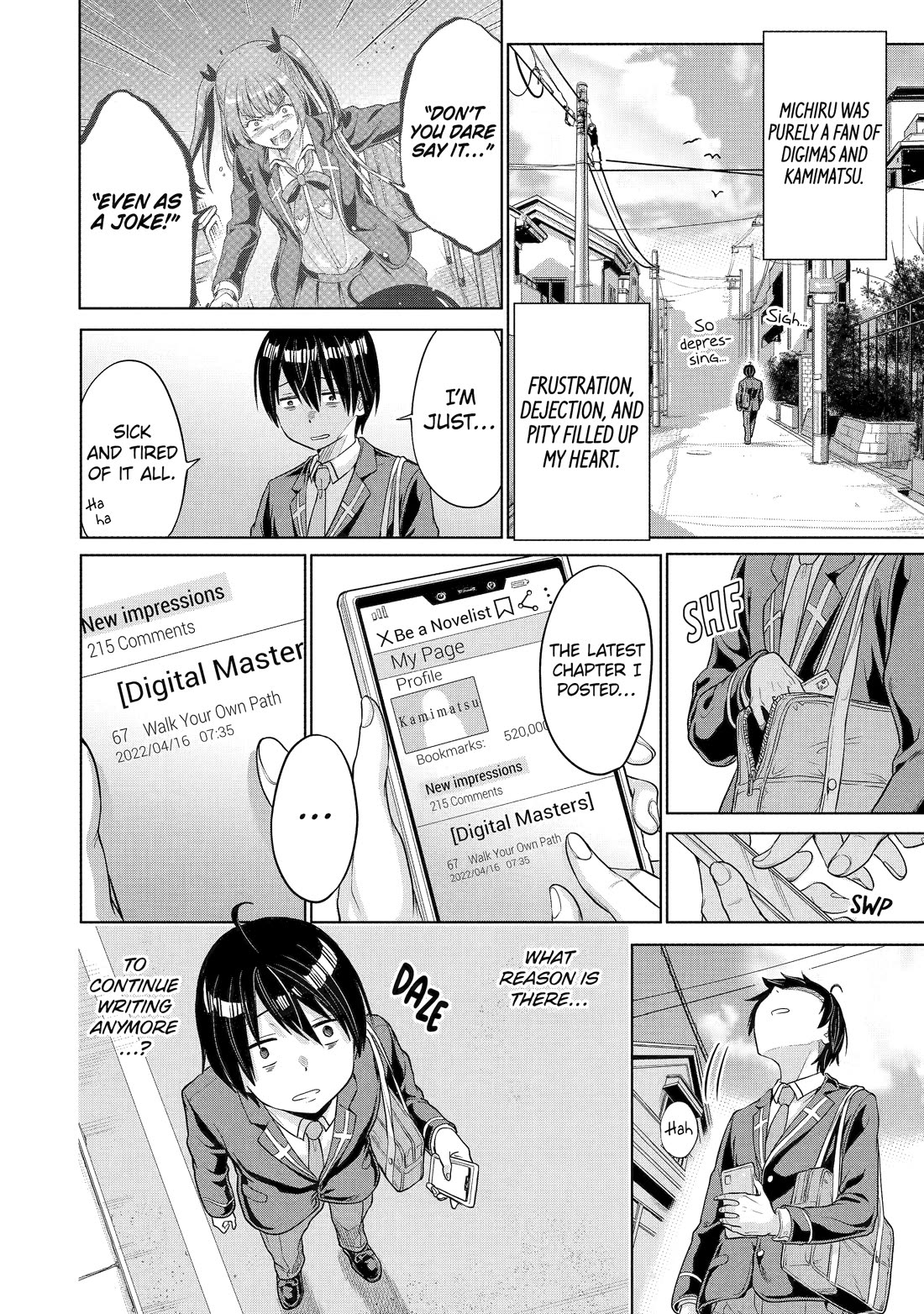 The Teen Web Novelist is a Girl Magnet: Now My Crush Feels Bad for Rejecting Me! chapter 1 page 29