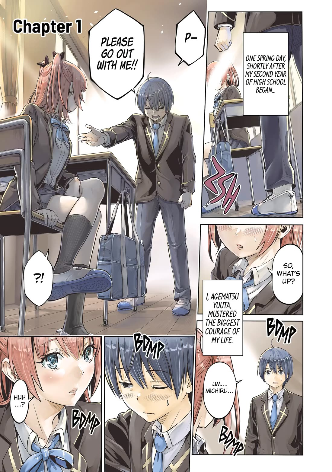 The Teen Web Novelist is a Girl Magnet: Now My Crush Feels Bad for Rejecting Me! chapter 1 page 4