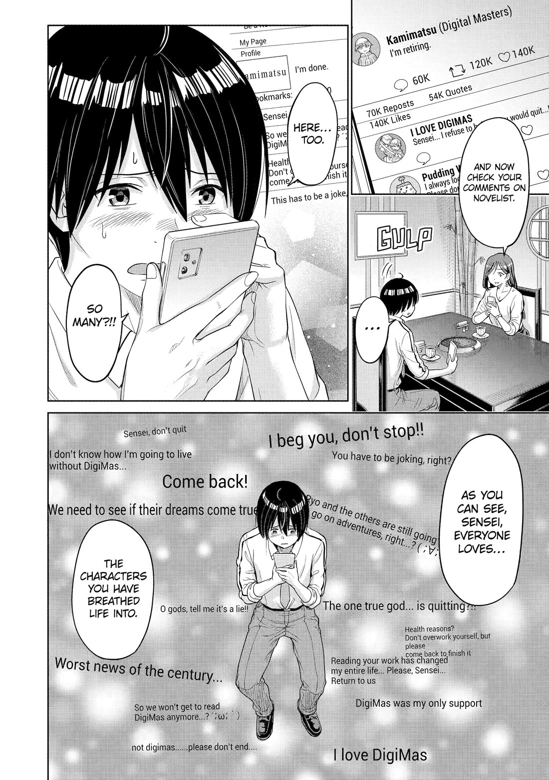 The Teen Web Novelist is a Girl Magnet: Now My Crush Feels Bad for Rejecting Me! chapter 1 page 51