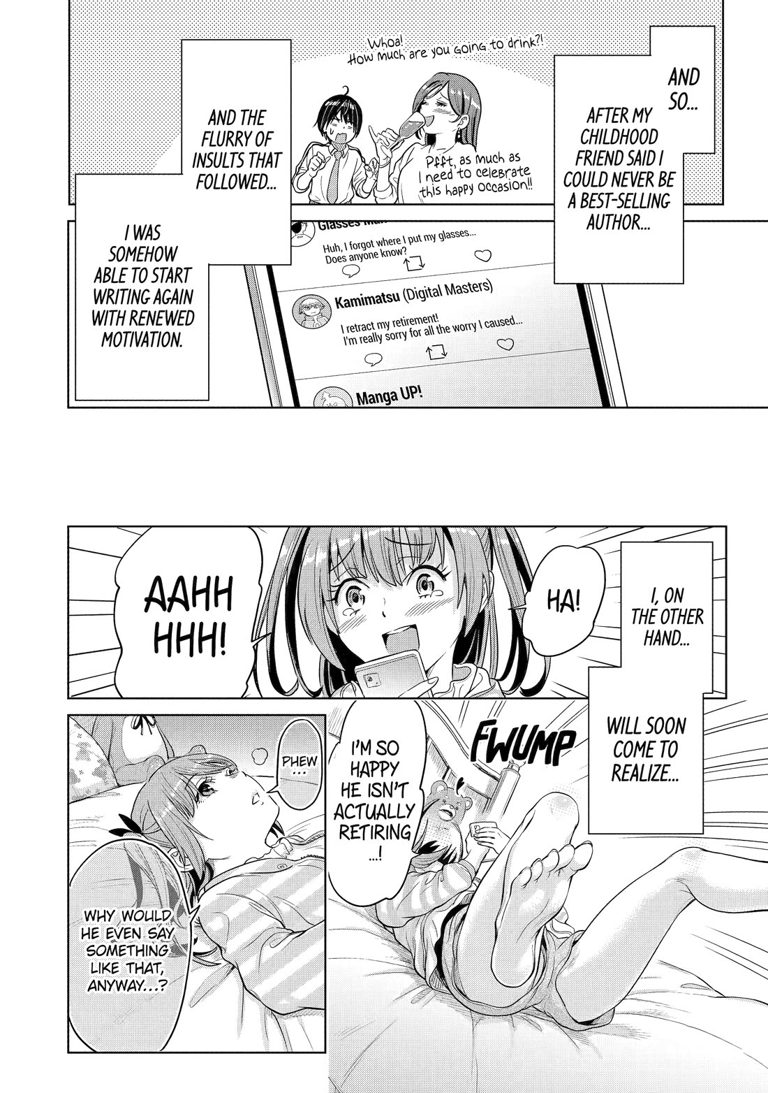 The Teen Web Novelist is a Girl Magnet: Now My Crush Feels Bad for Rejecting Me! chapter 1 page 55