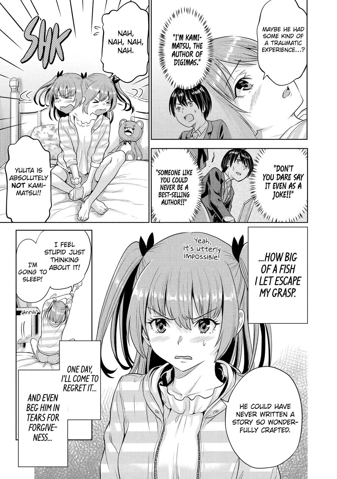 The Teen Web Novelist is a Girl Magnet: Now My Crush Feels Bad for Rejecting Me! chapter 1 page 56