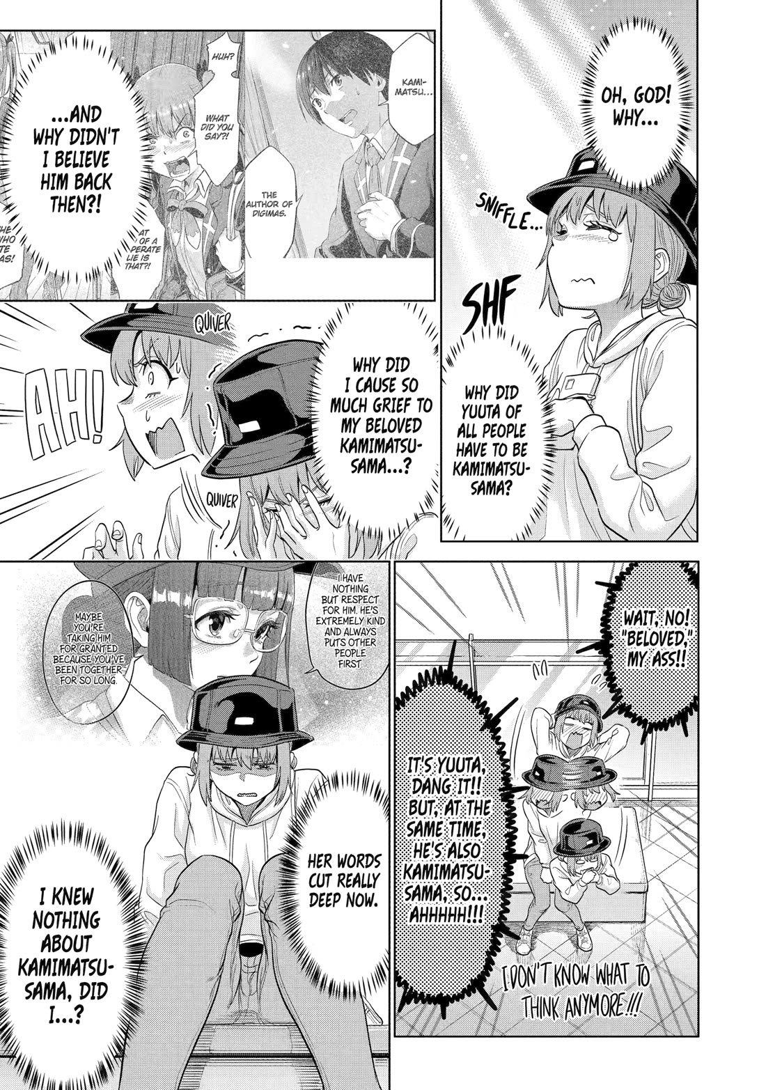 The Teen Web Novelist is a Girl Magnet: Now My Crush Feels Bad for Rejecting Me! chapter 12 page 10