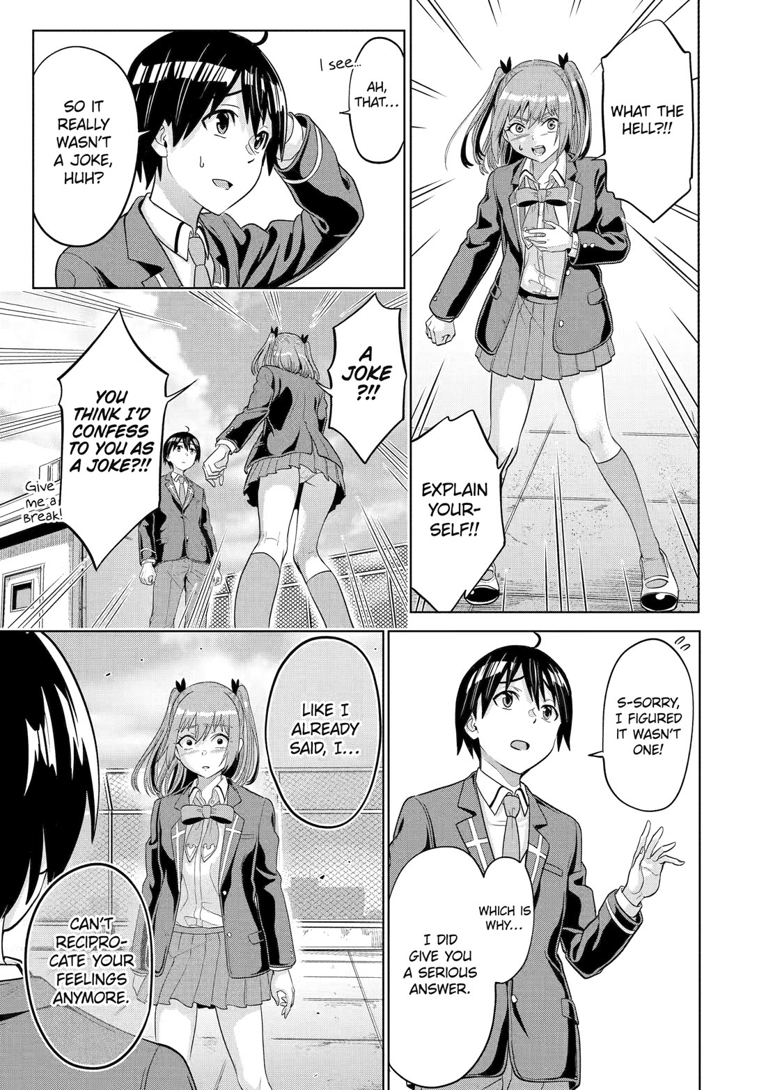 The Teen Web Novelist is a Girl Magnet: Now My Crush Feels Bad for Rejecting Me! chapter 13 page 17