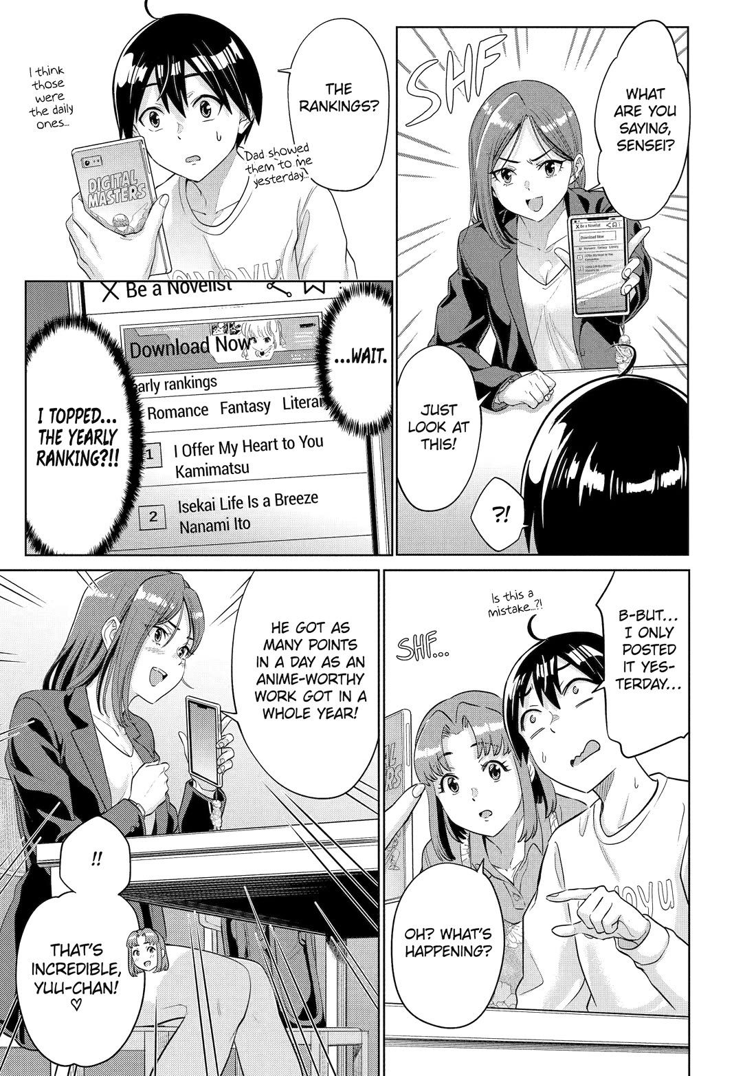 The Teen Web Novelist is a Girl Magnet: Now My Crush Feels Bad for Rejecting Me! chapter 16 page 5