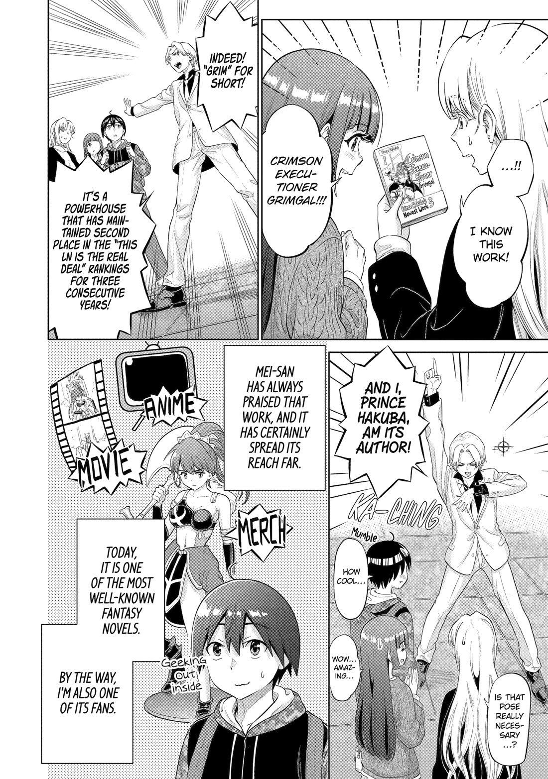 The Teen Web Novelist is a Girl Magnet: Now My Crush Feels Bad for Rejecting Me! chapter 17 page 4