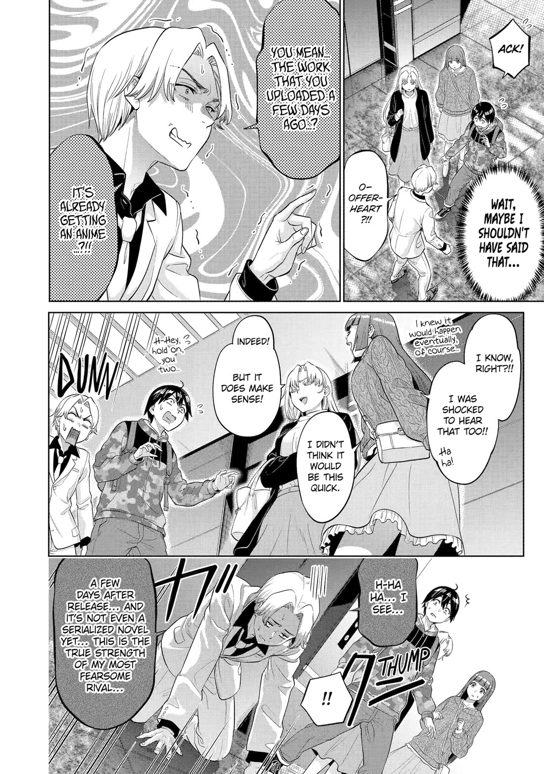 The Teen Web Novelist is a Girl Magnet: Now My Crush Feels Bad for Rejecting Me! chapter 17 page 8