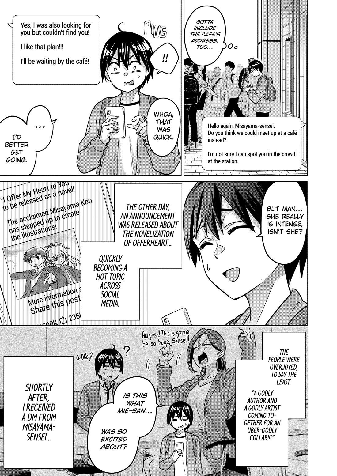 The Teen Web Novelist is a Girl Magnet: Now My Crush Feels Bad for Rejecting Me! chapter 20 page 10