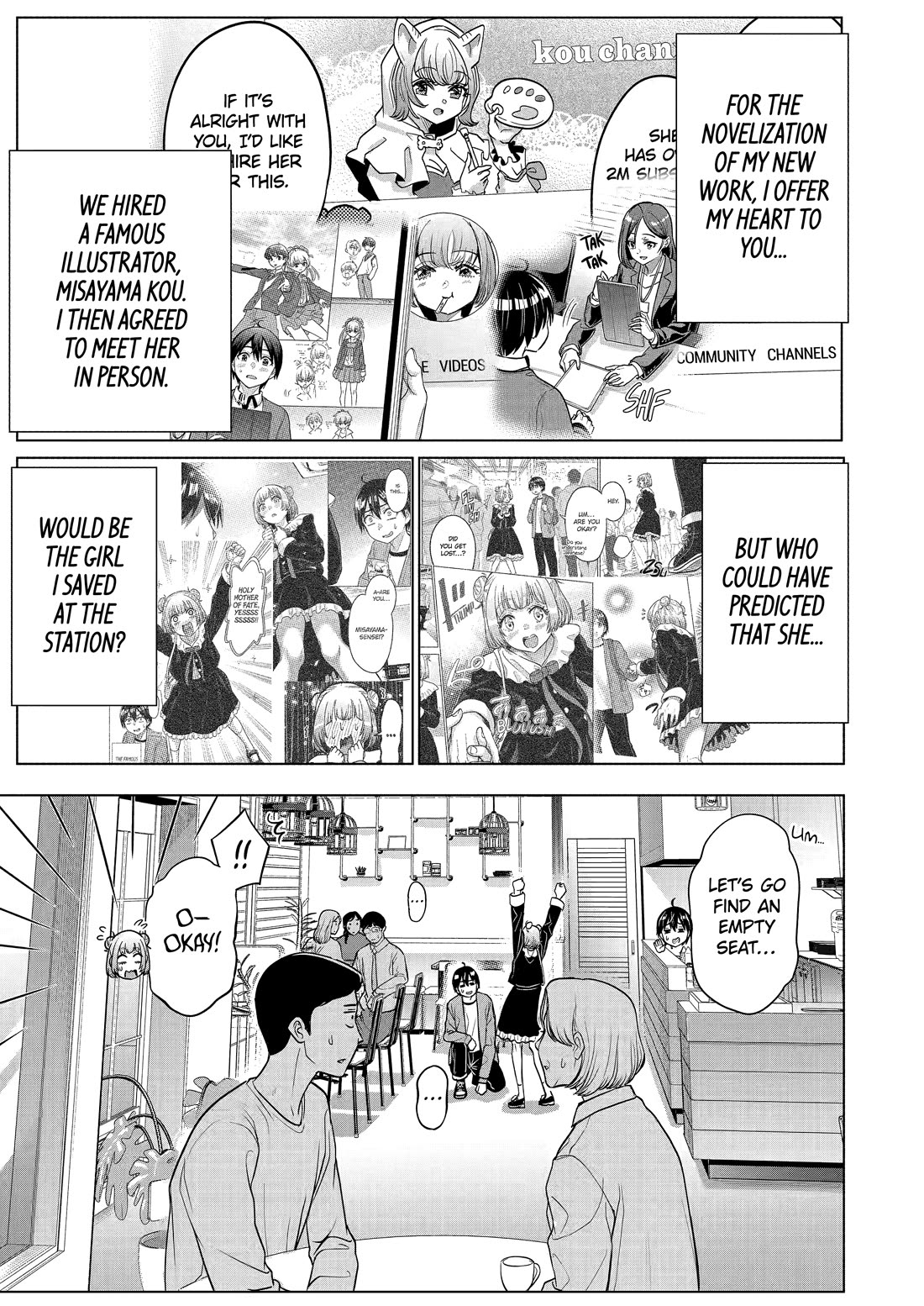 The Teen Web Novelist is a Girl Magnet: Now My Crush Feels Bad for Rejecting Me! chapter 20 page 28