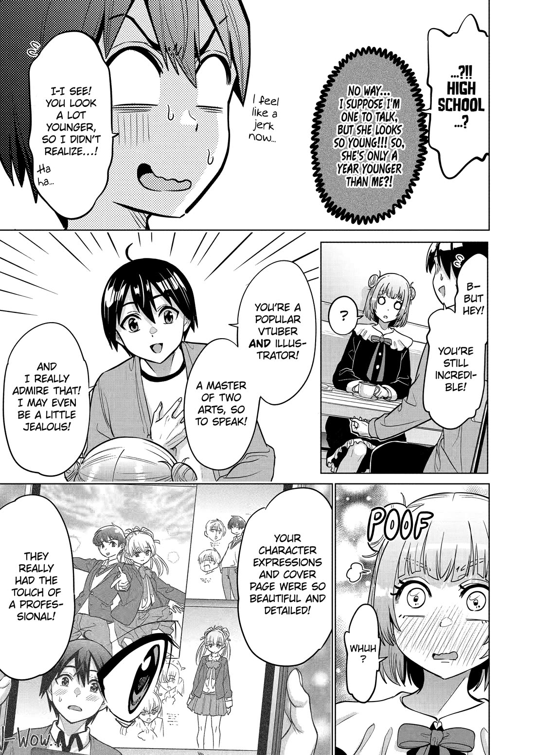 The Teen Web Novelist is a Girl Magnet: Now My Crush Feels Bad for Rejecting Me! chapter 21 page 8