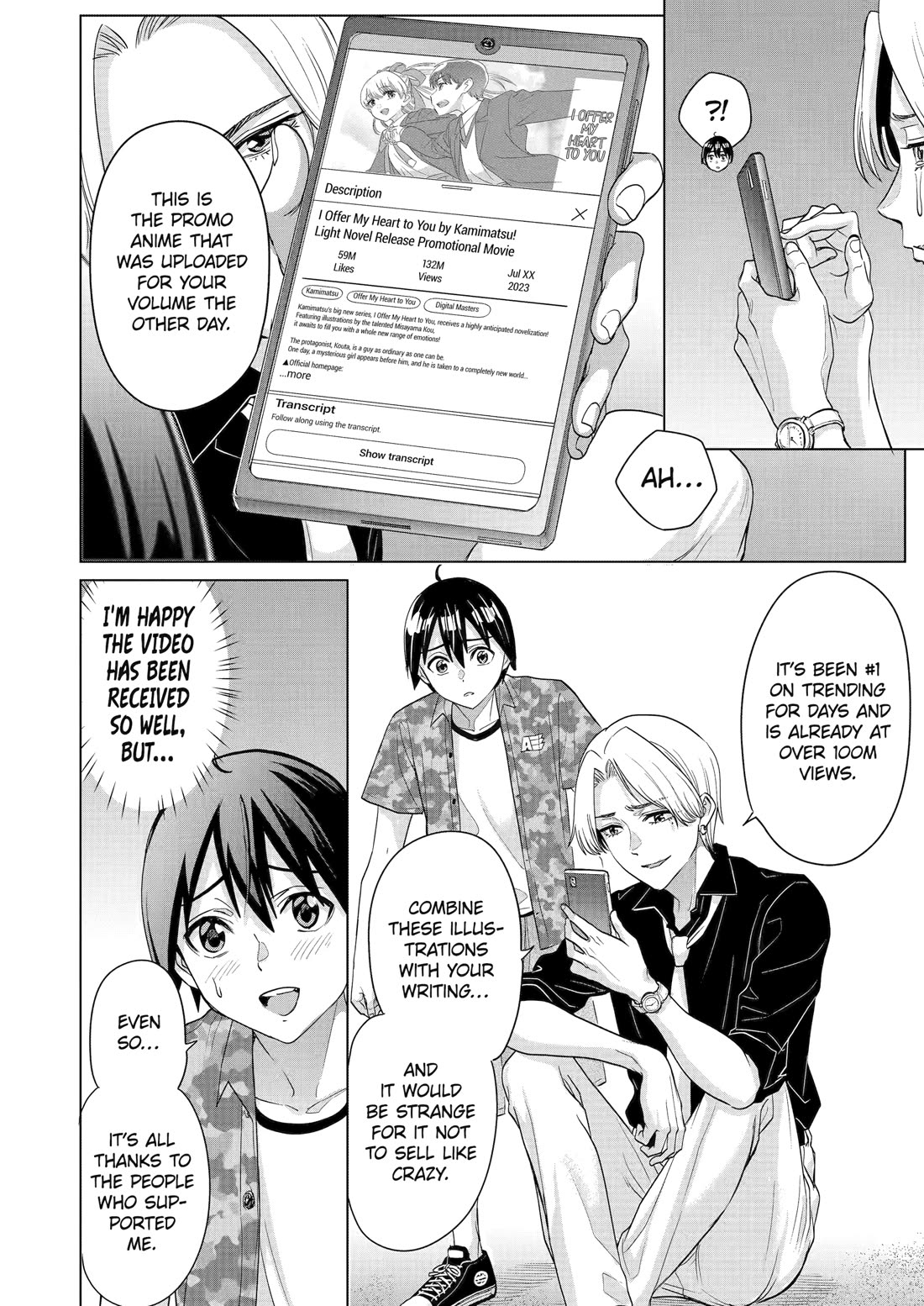 The Teen Web Novelist is a Girl Magnet: Now My Crush Feels Bad for Rejecting Me! chapter 23 page 14