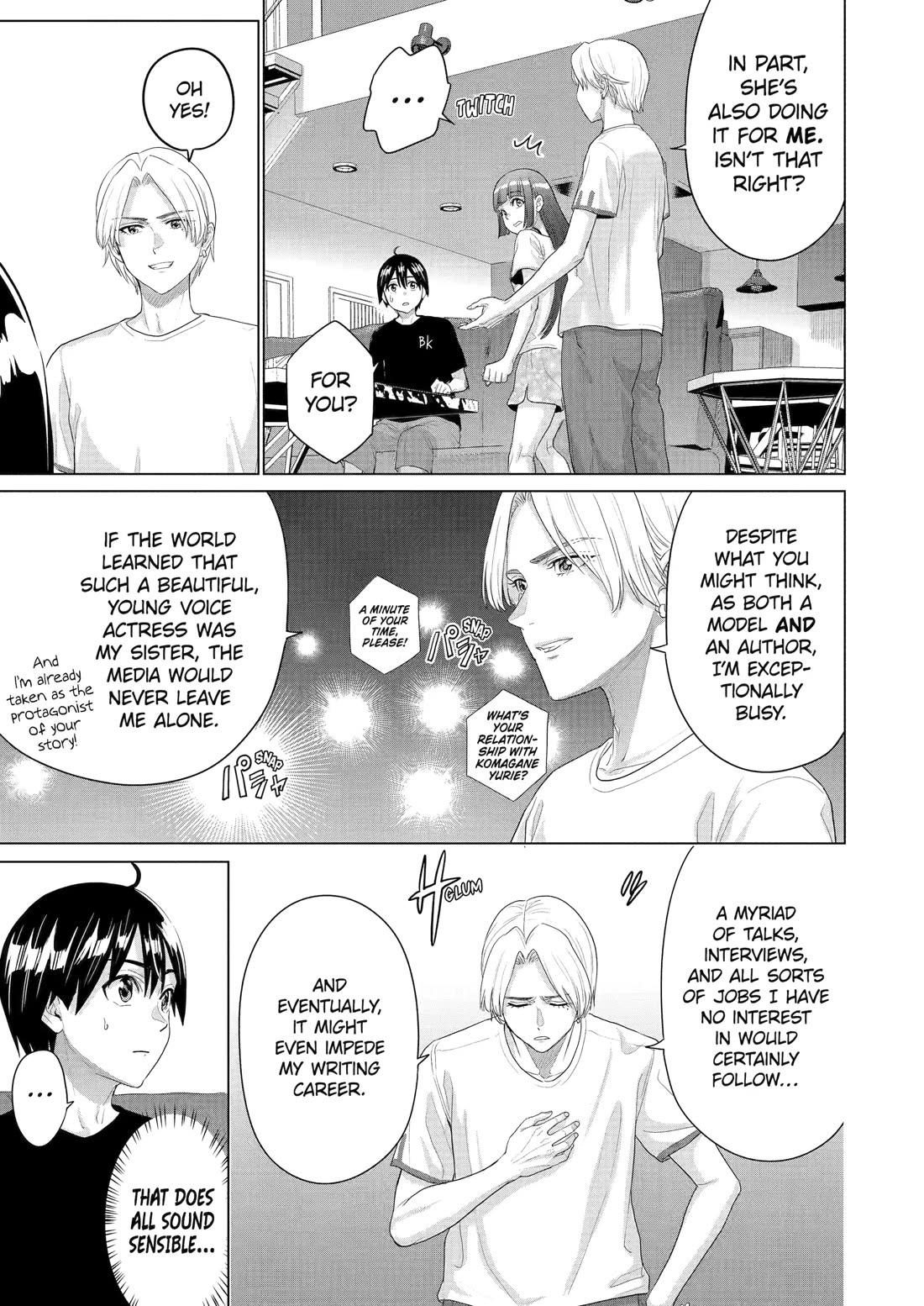 The Teen Web Novelist is a Girl Magnet: Now My Crush Feels Bad for Rejecting Me! chapter 32 page 11