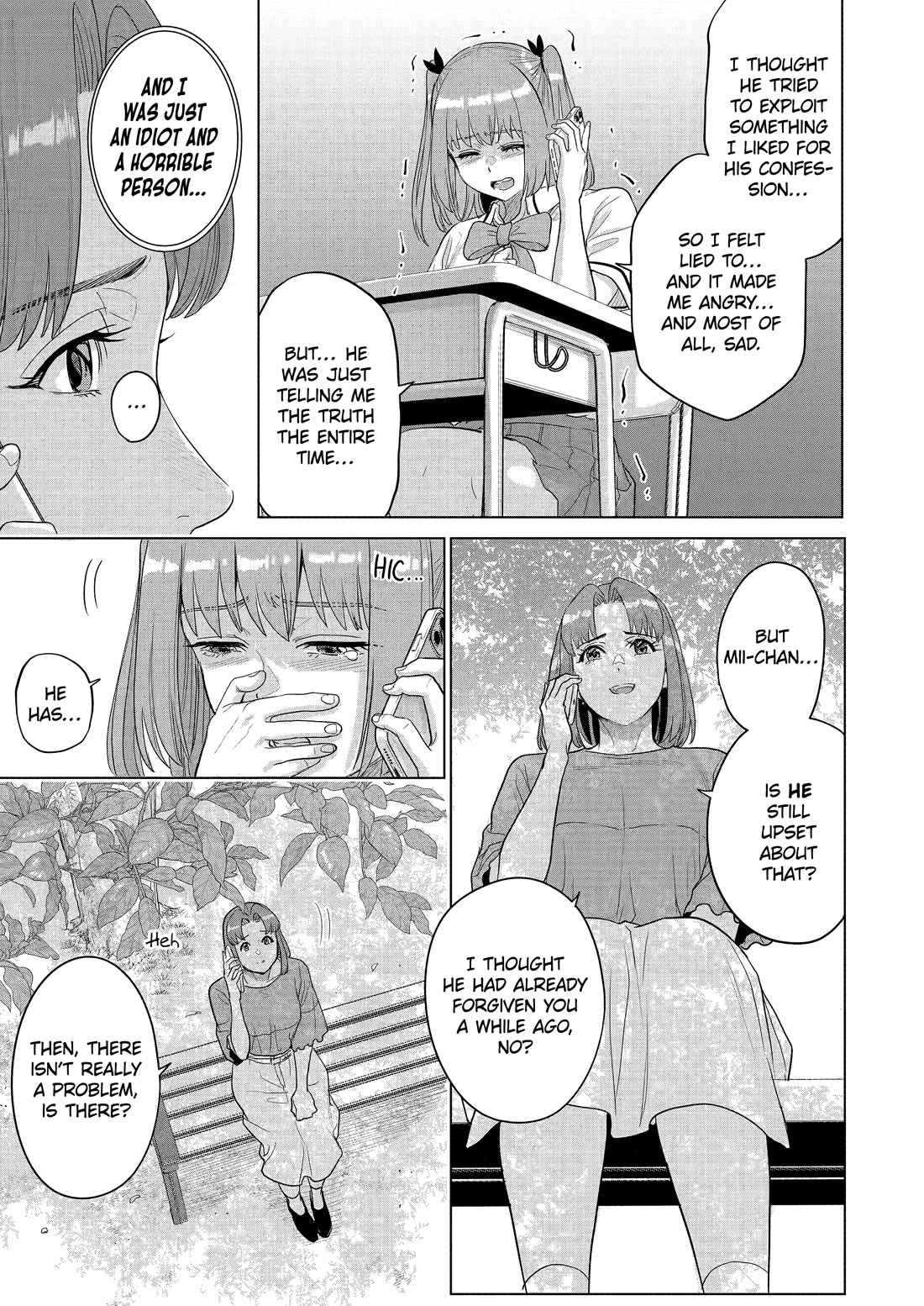 The Teen Web Novelist is a Girl Magnet: Now My Crush Feels Bad for Rejecting Me! chapter 34 page 7