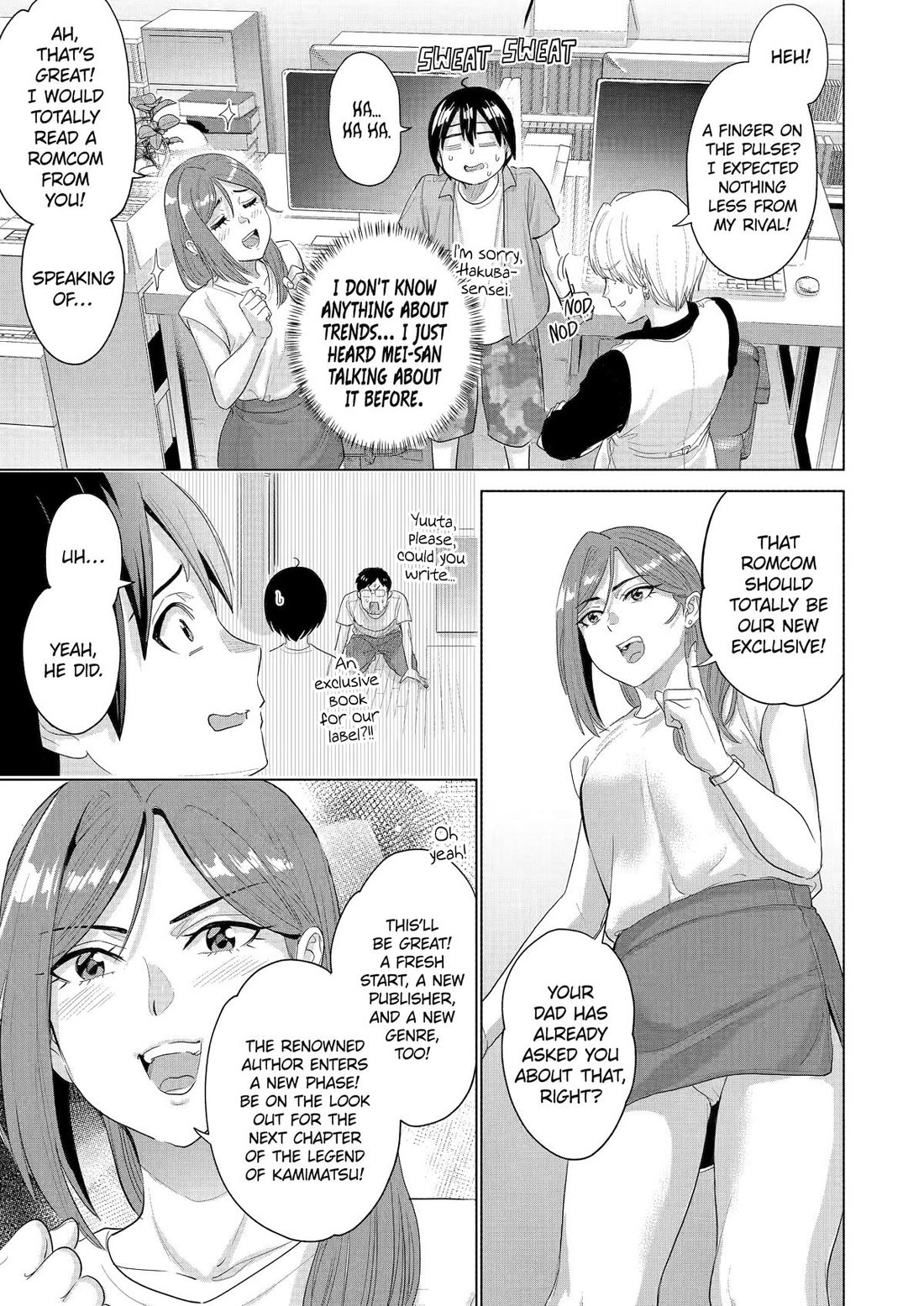 The Teen Web Novelist is a Girl Magnet: Now My Crush Feels Bad for Rejecting Me! chapter 38 page 19