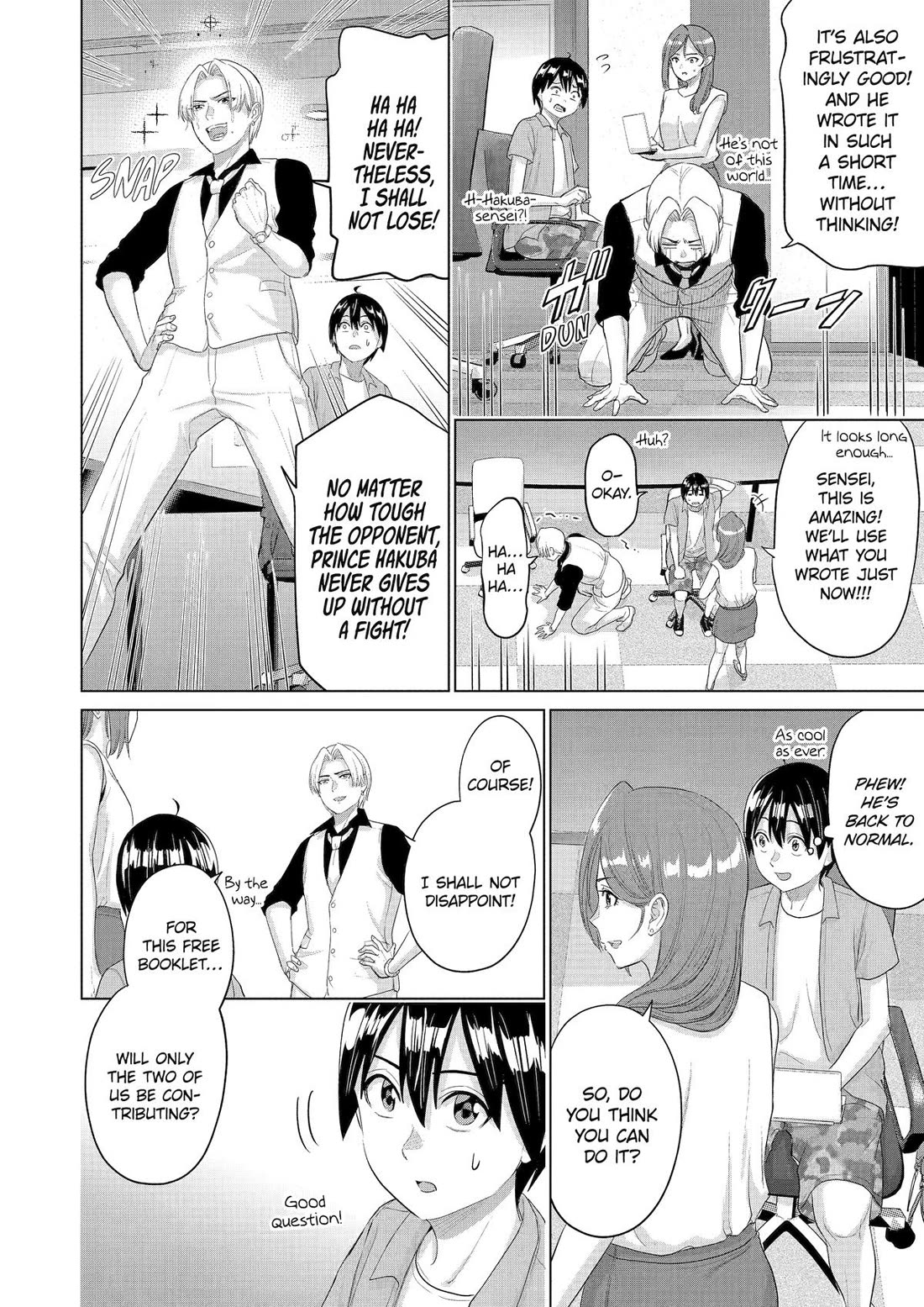 The Teen Web Novelist is a Girl Magnet: Now My Crush Feels Bad for Rejecting Me! chapter 39 page 6