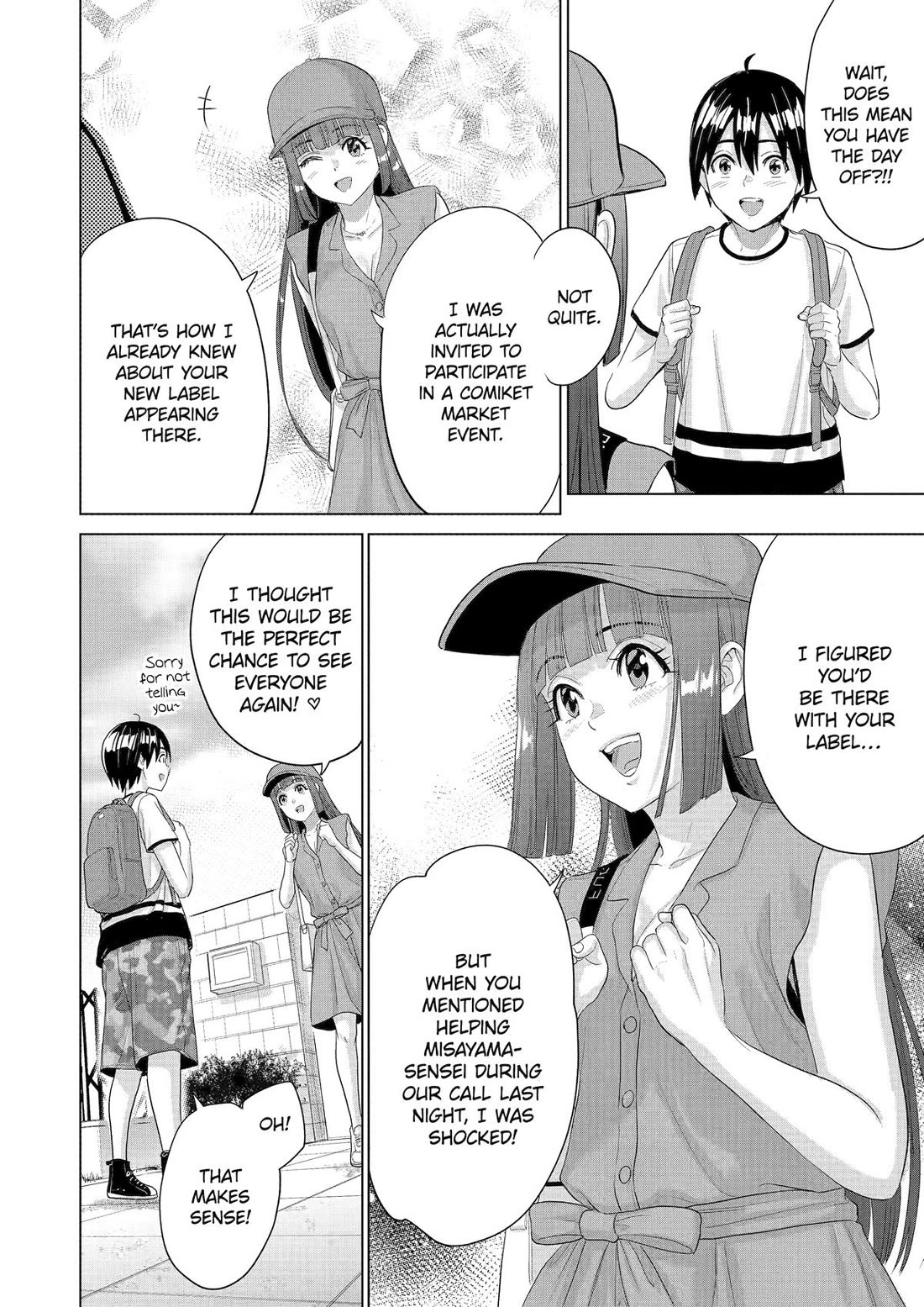 The Teen Web Novelist is a Girl Magnet: Now My Crush Feels Bad for Rejecting Me! chapter 41 page 6