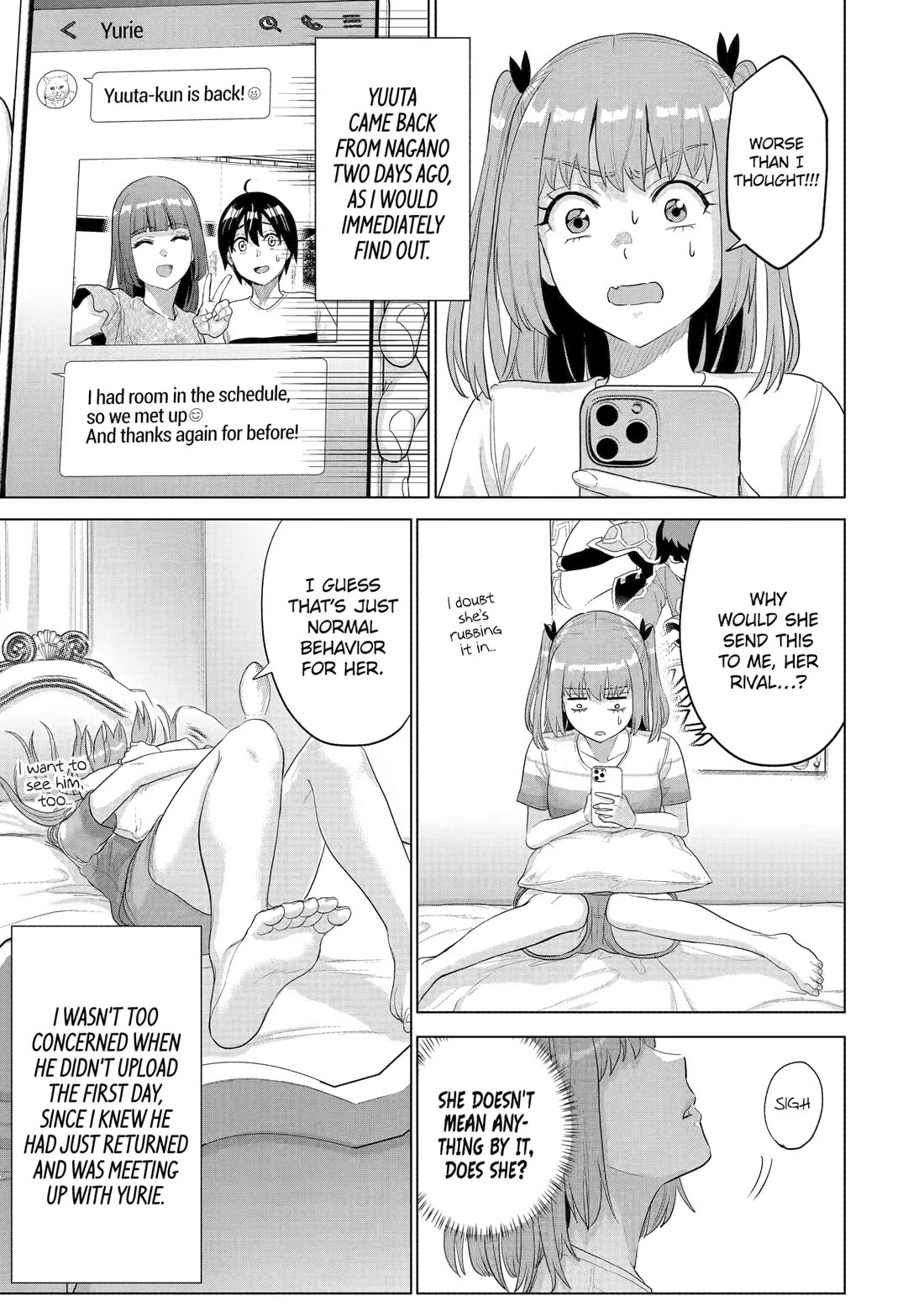 The Teen Web Novelist is a Girl Magnet: Now My Crush Feels Bad for Rejecting Me! chapter 45 page 3