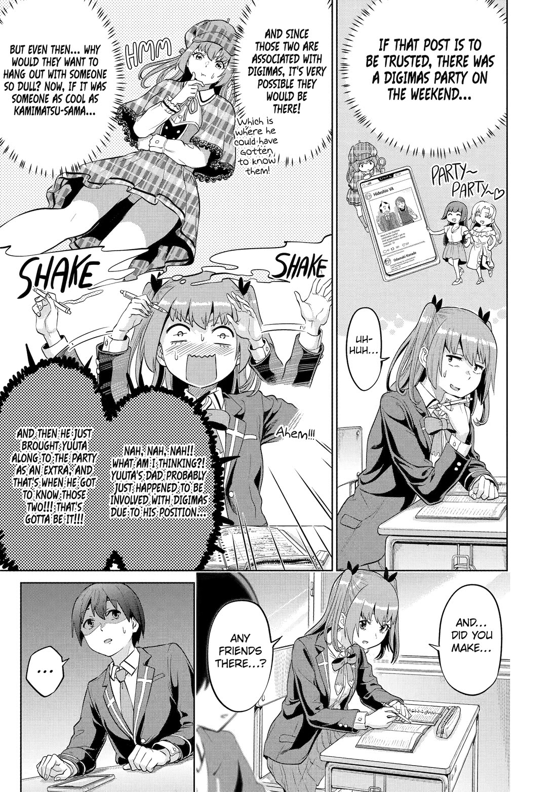 The Teen Web Novelist is a Girl Magnet: Now My Crush Feels Bad for Rejecting Me! chapter 7 page 9