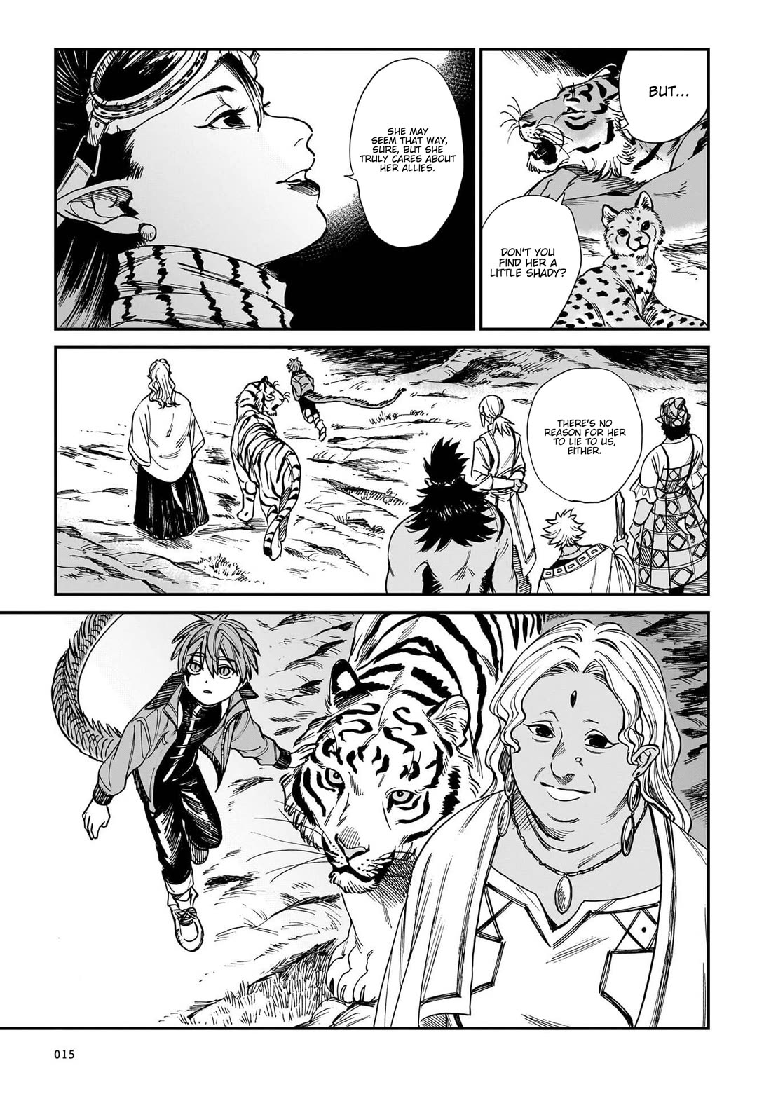 The Tiger Won't Eat the Dragon Yet. chapter 33 page 14