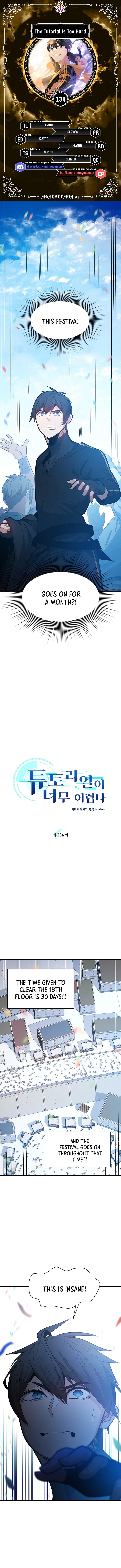 The Tutorial Is Too Tough! chapter 134 page 1