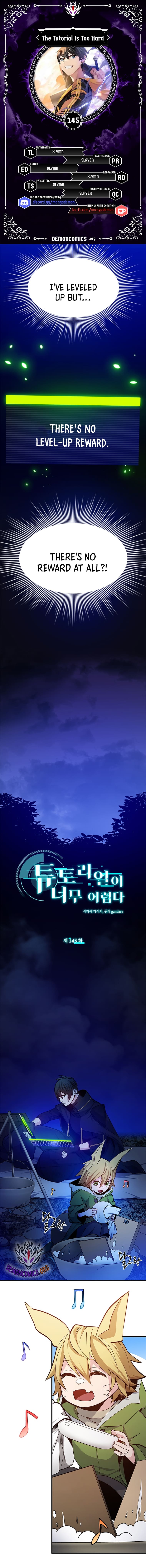 The Tutorial Is Too Tough! chapter 145 page 1