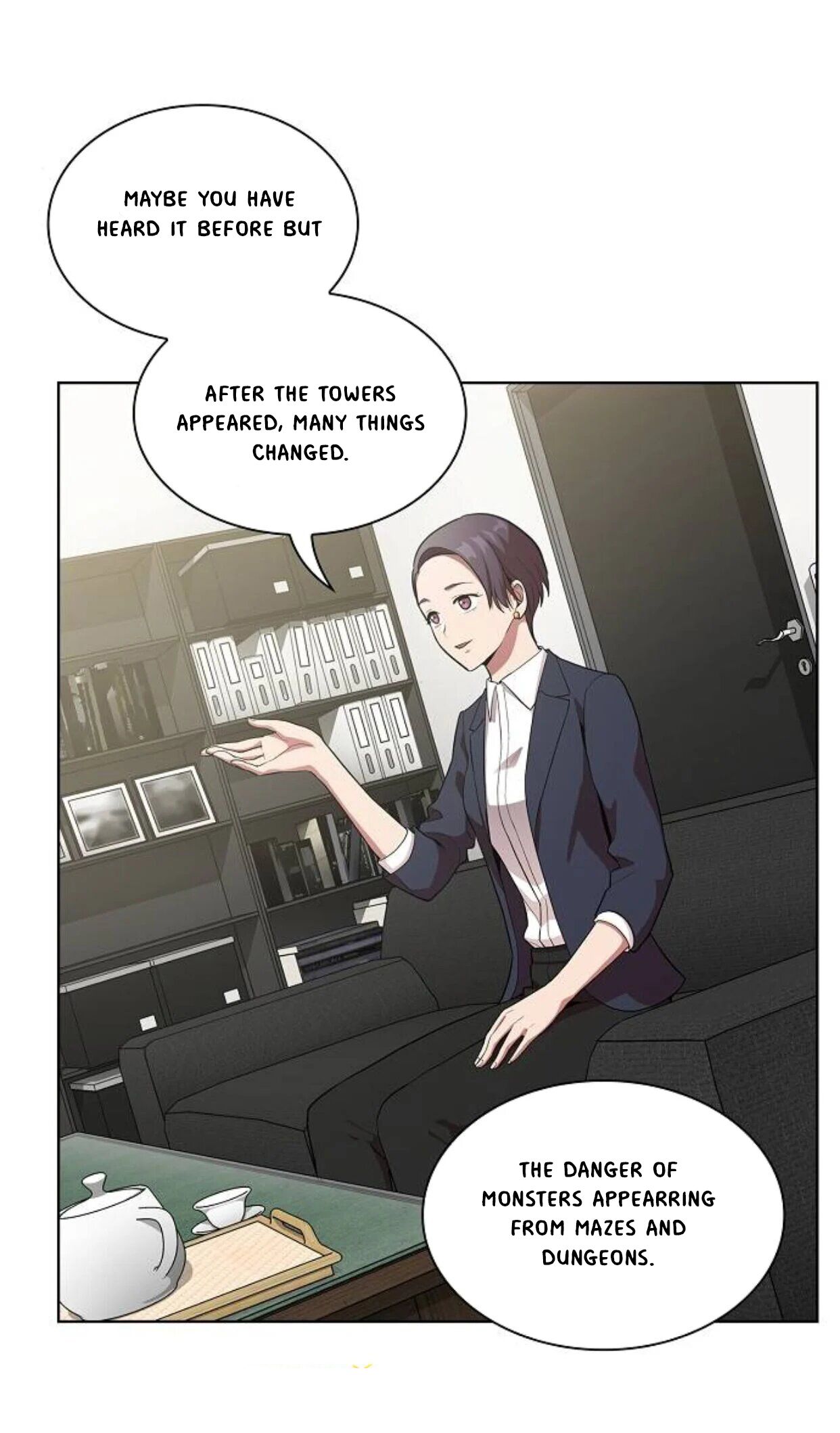 The tutorial tower of the advanced player chapter 6 page 56