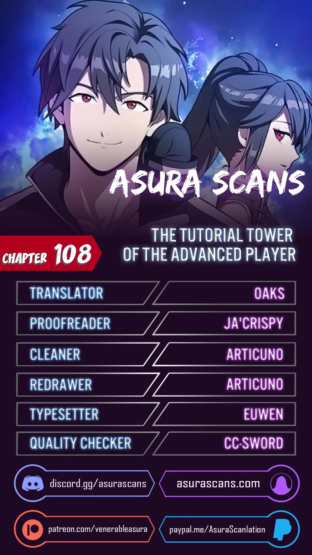 The Tutorial Tower's Advanced Player chapter 108 page 1