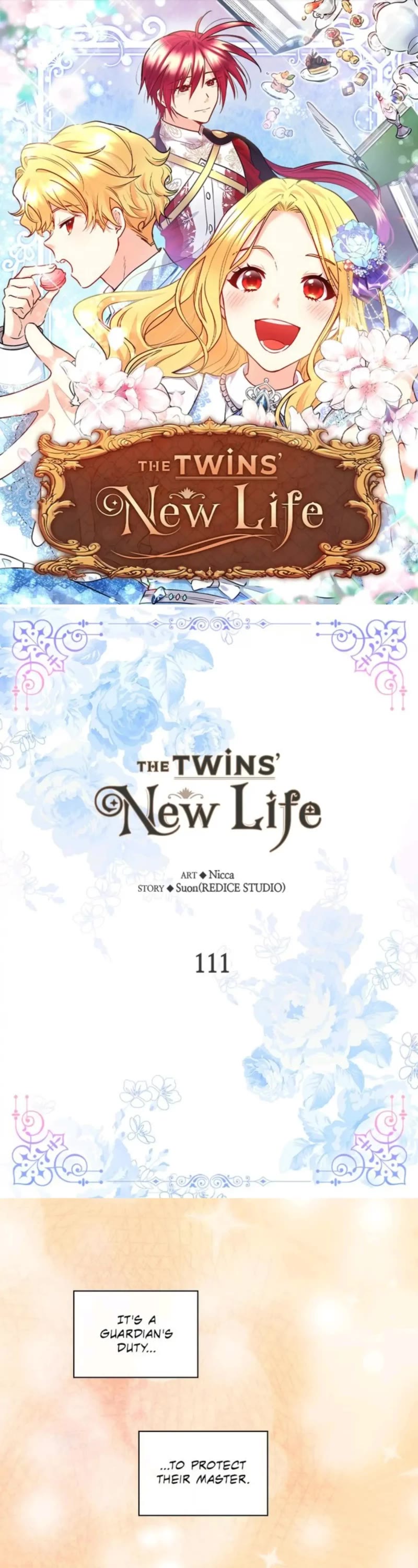 The Twin Siblings’ New Life chapter 111 page 1