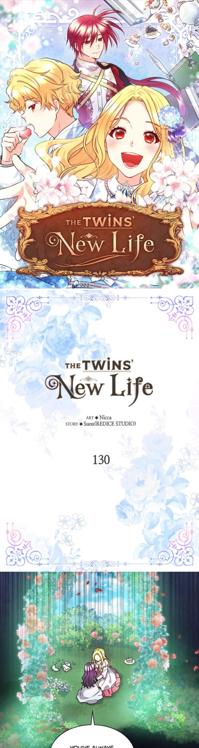 The Twin Siblings’ New Life chapter 130 page 1