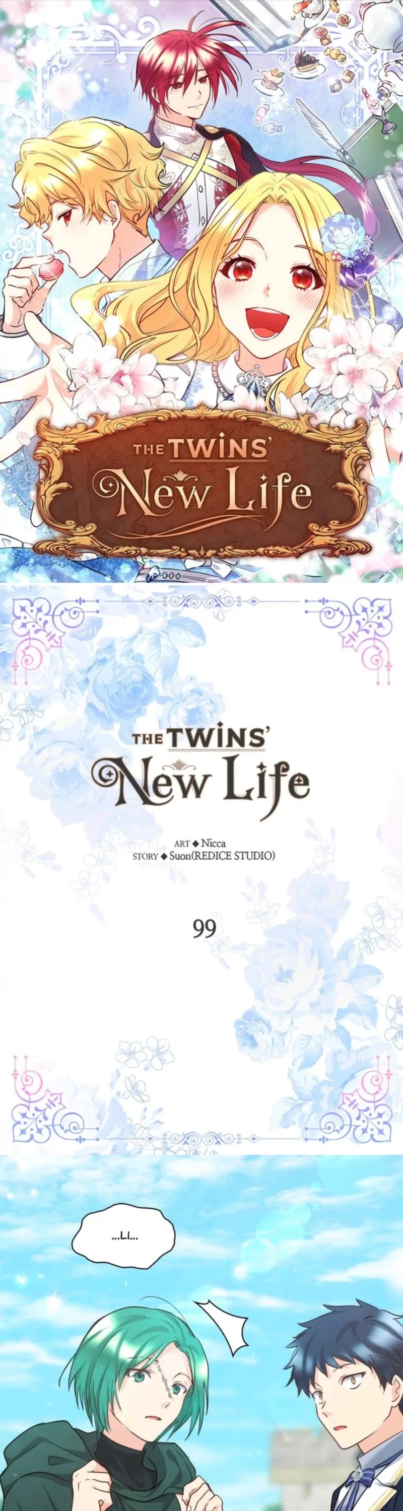The Twin Siblings’ New Life chapter 99 page 1