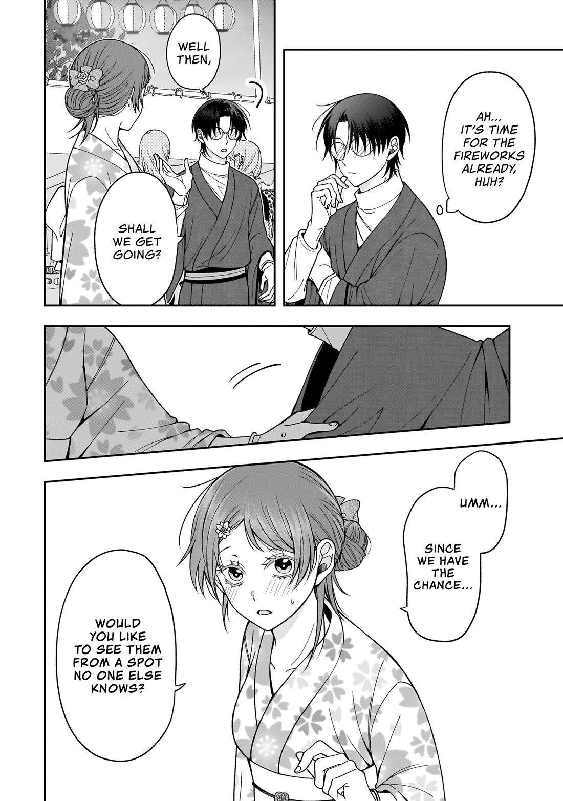 The Two Lovebirds Are Hiding Their Fangs: The Story of a Couple with a Crazy Gap chapter 3 page 12