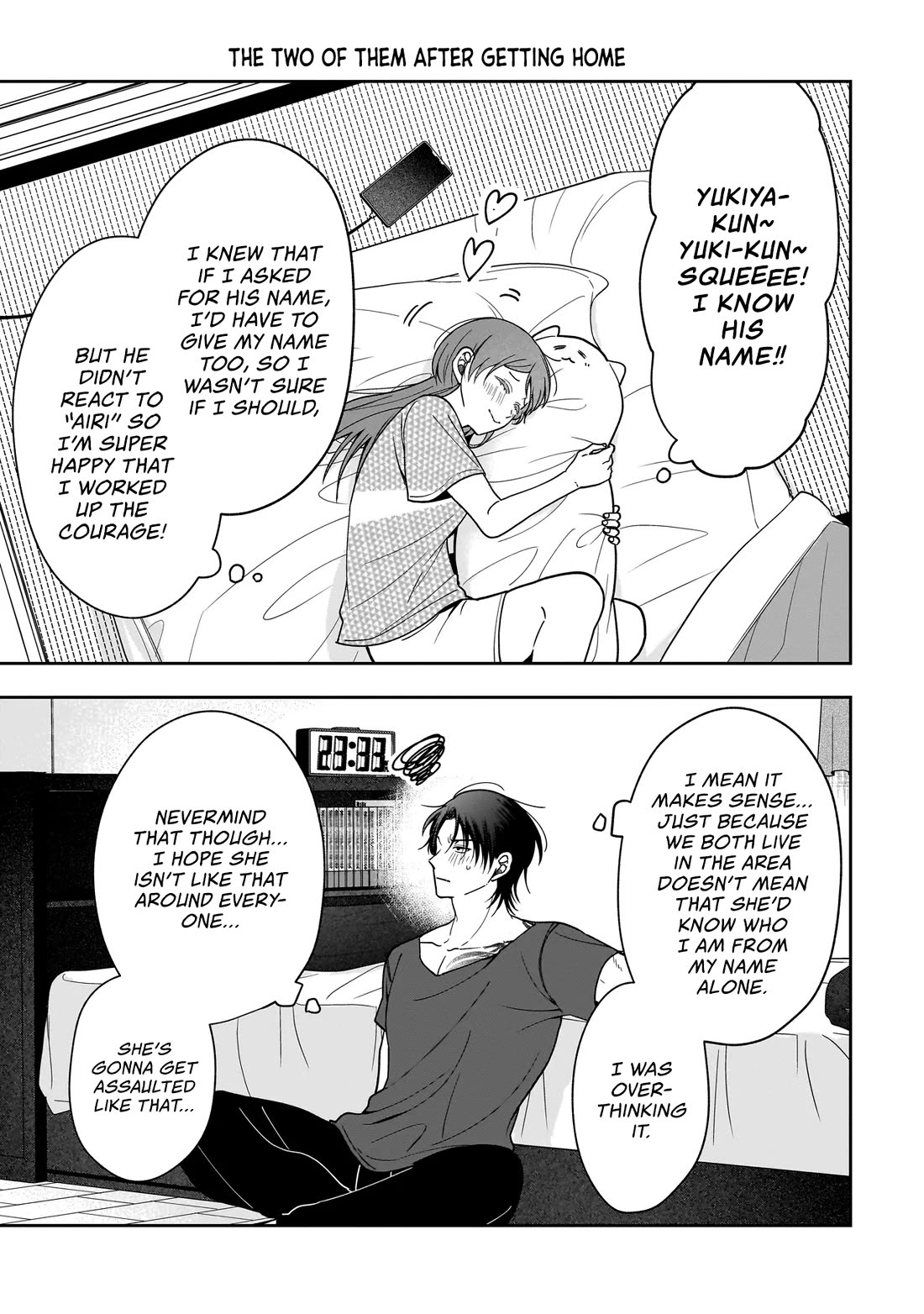 The Two Lovebirds Are Hiding Their Fangs: The Story of a Couple with a Crazy Gap chapter 3 page 33