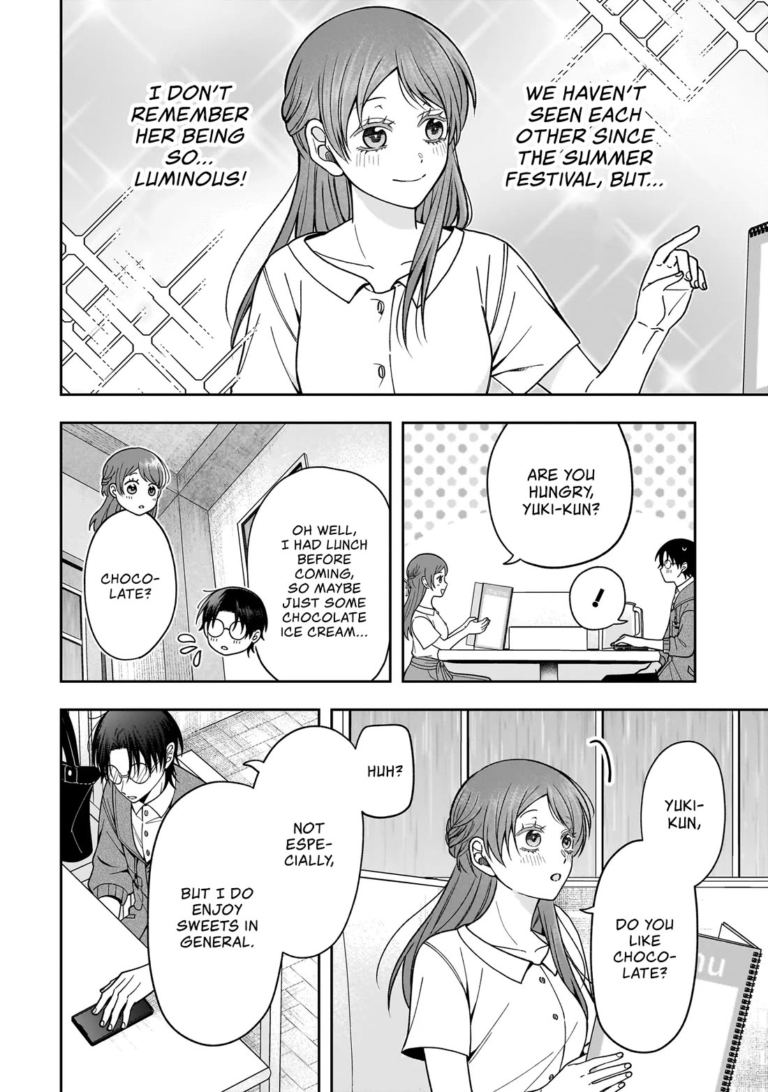 The Two Lovebirds Are Hiding Their Fangs: The Story of a Couple with a Crazy Gap chapter 4 page 4