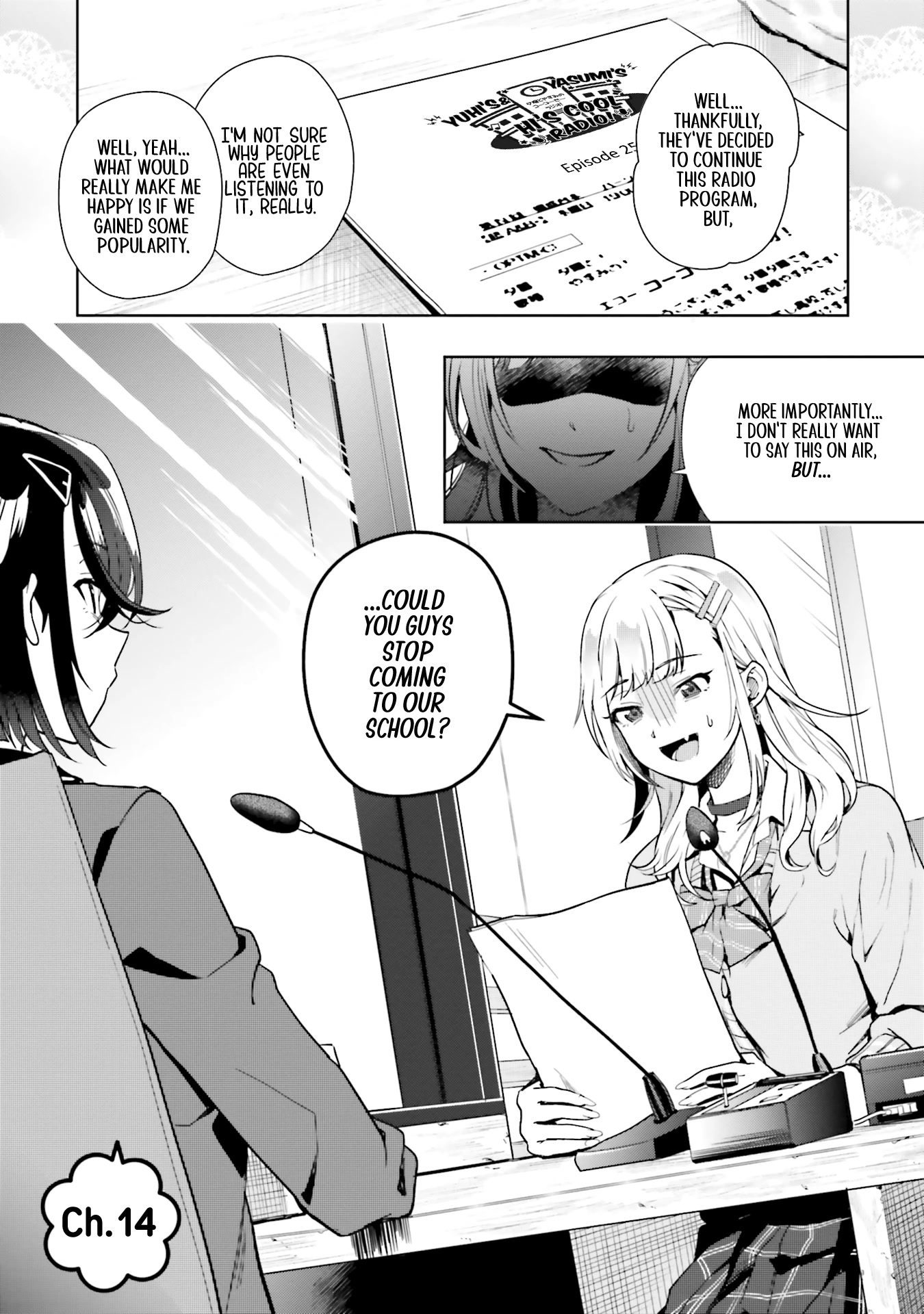 The Two Sides of Seiyuu Radio chapter 14 page 1