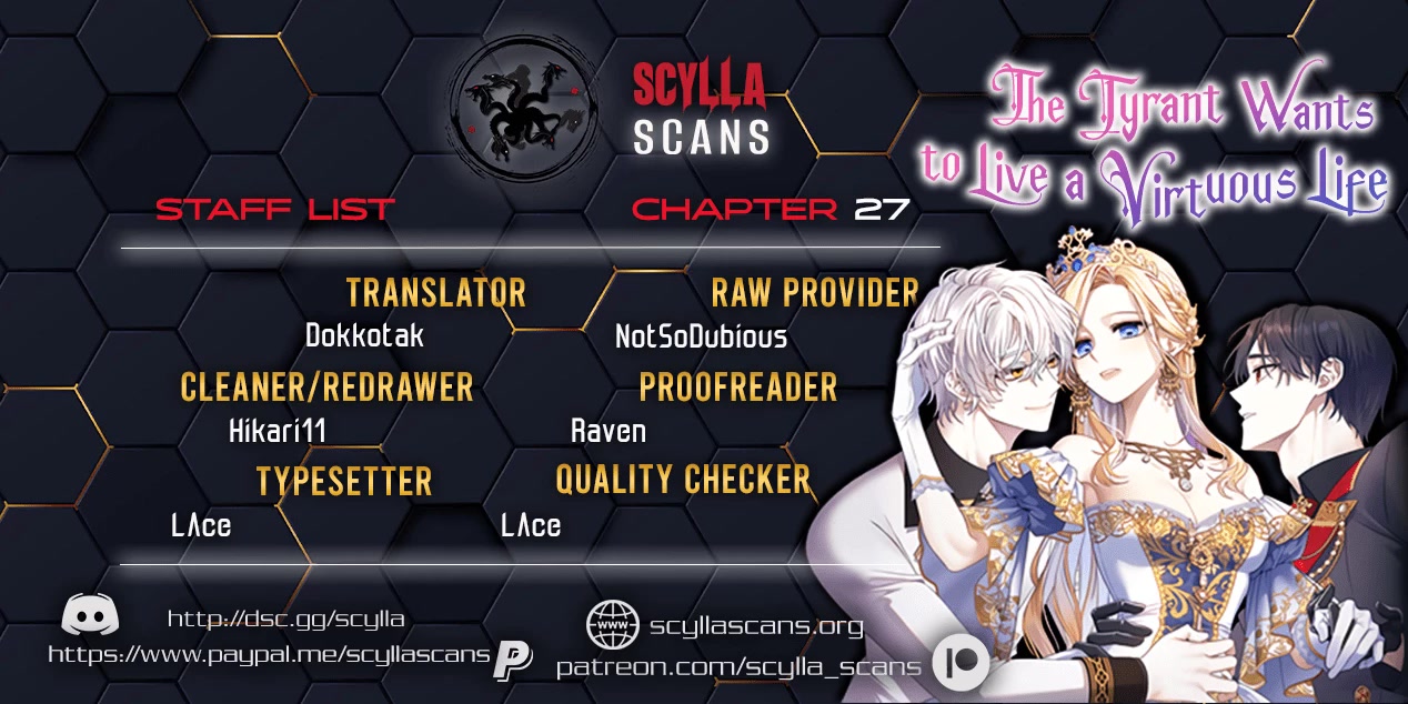 The Tyrant Wants to Live a Virtuous Life chapter 27 page 1