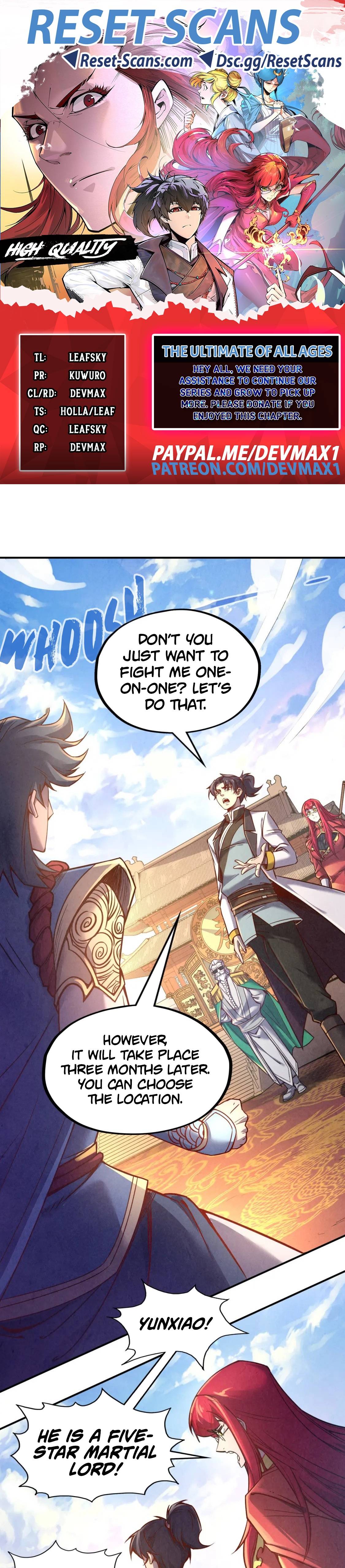 The Ultimate of All Ages chapter 117 page 1