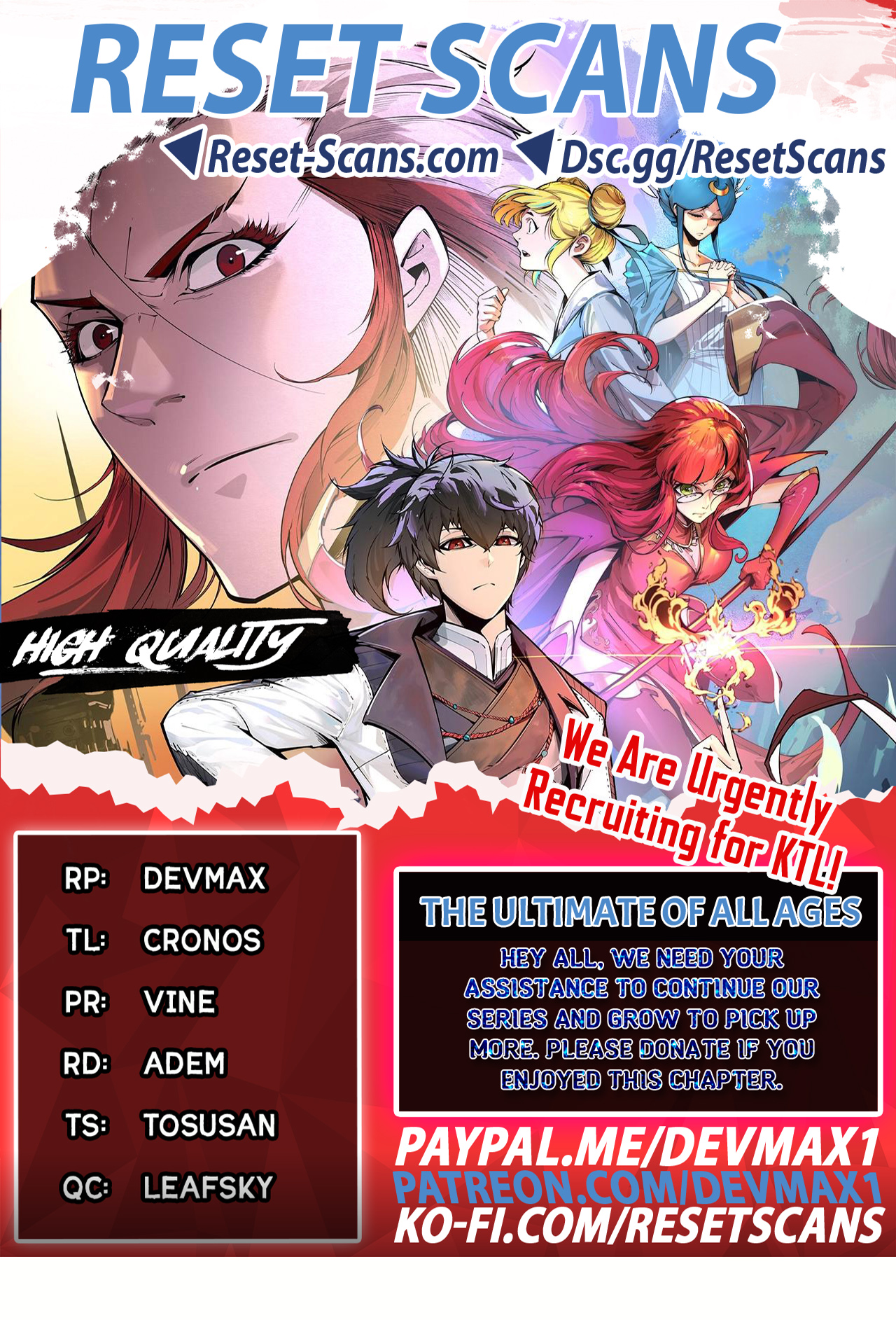 The Ultimate of All Ages chapter 244 page 1