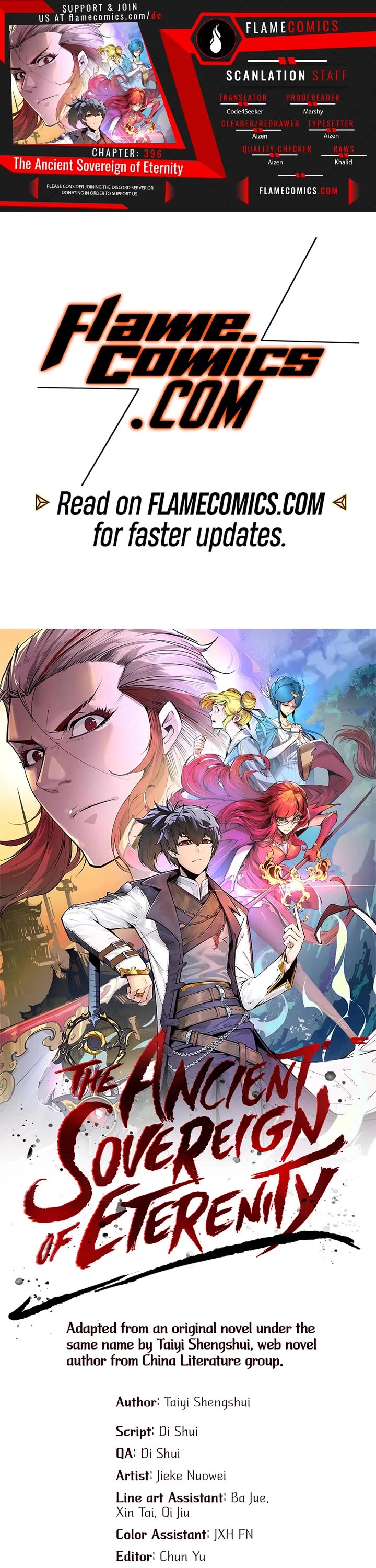 The Ultimate of All Ages chapter 396 page 1